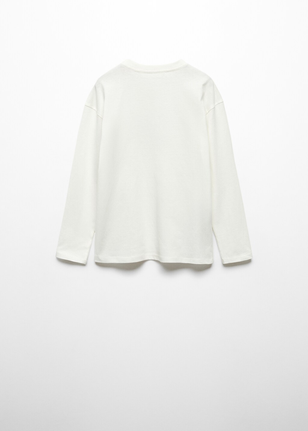 Long-sleeved t-shirt with message - Boys | MANGO OUTLET USA