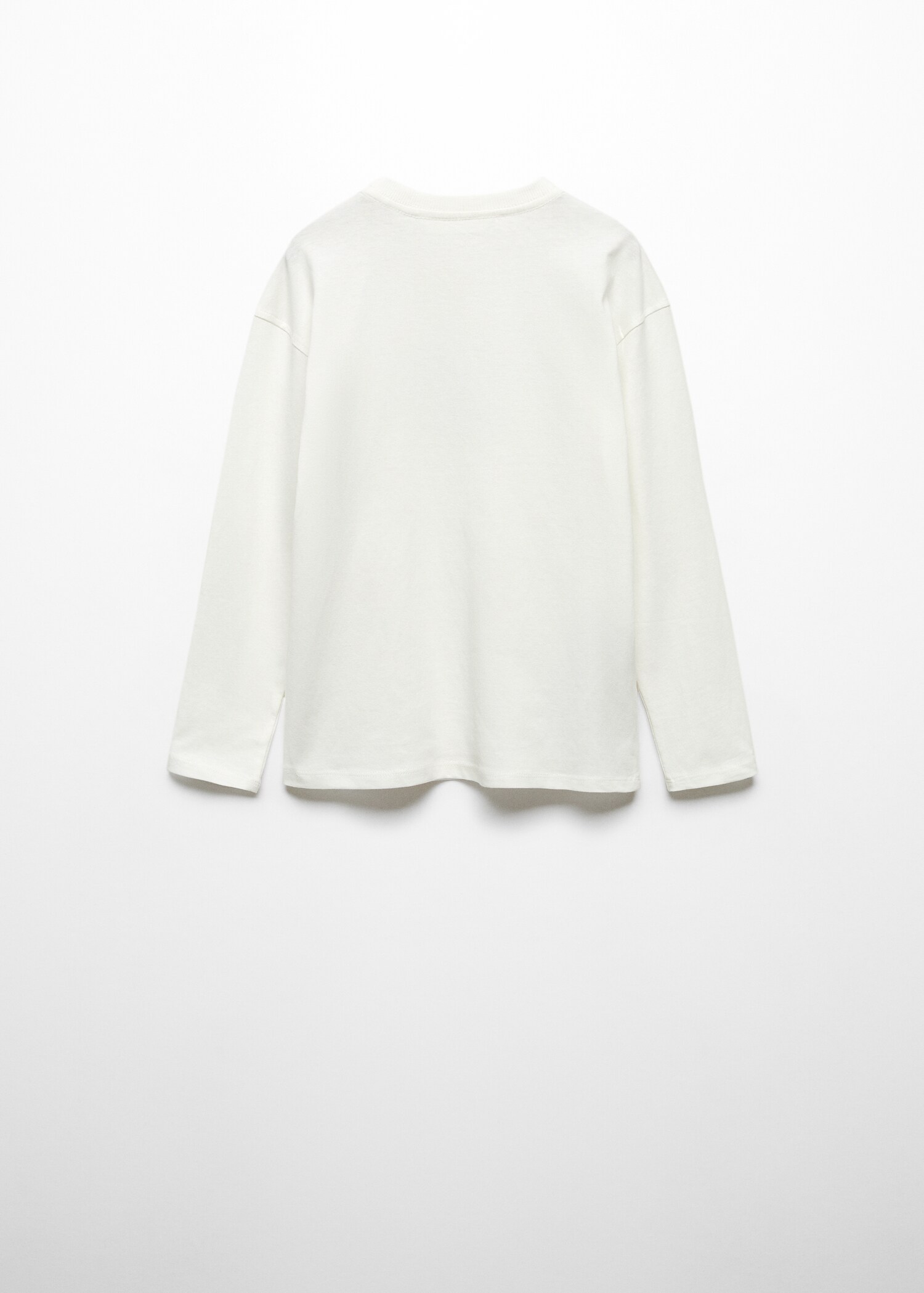 Printed long sleeve t-shirt - Reverse of the article
