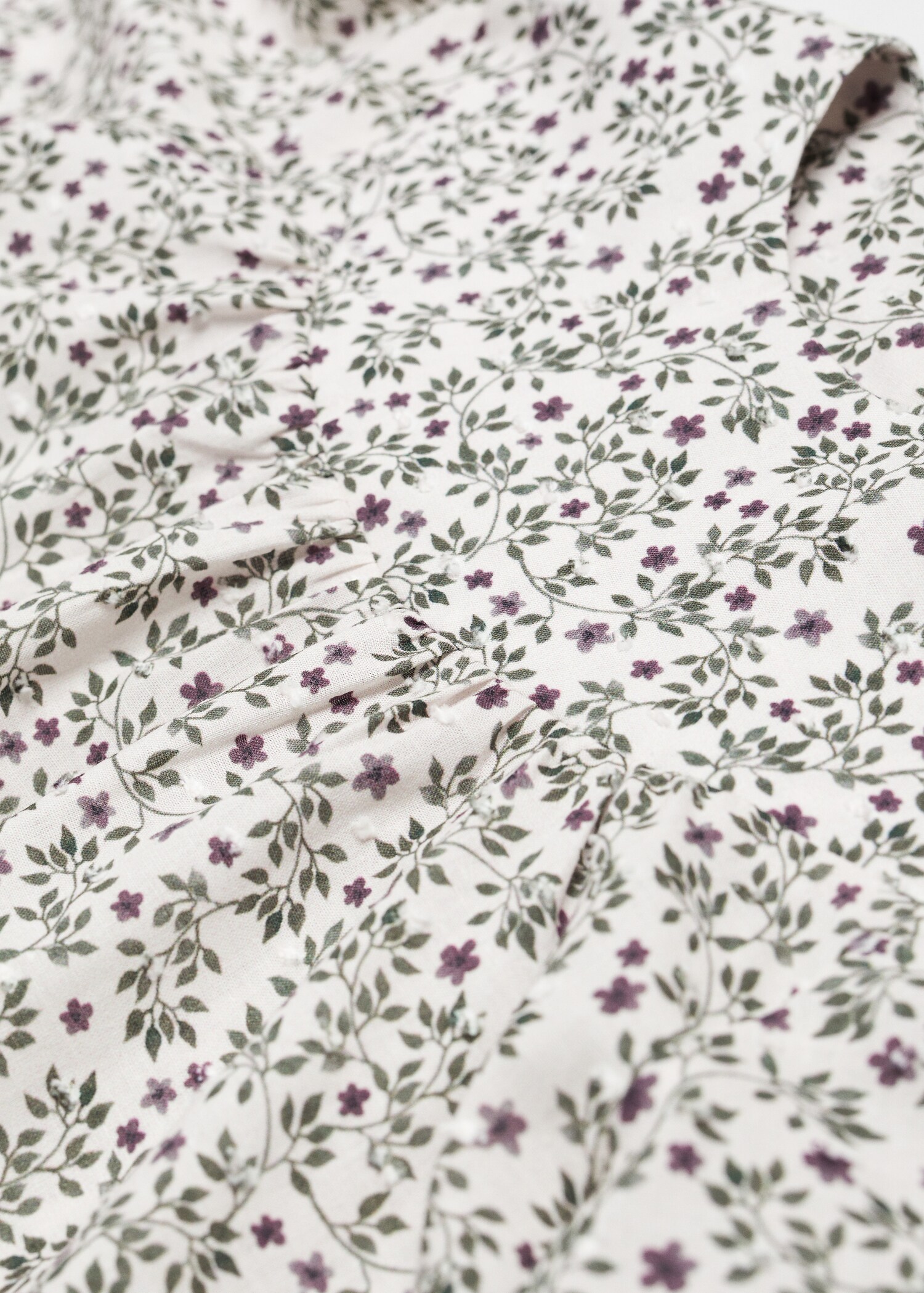 Blusa floral algodón - Detalle del artículo 8