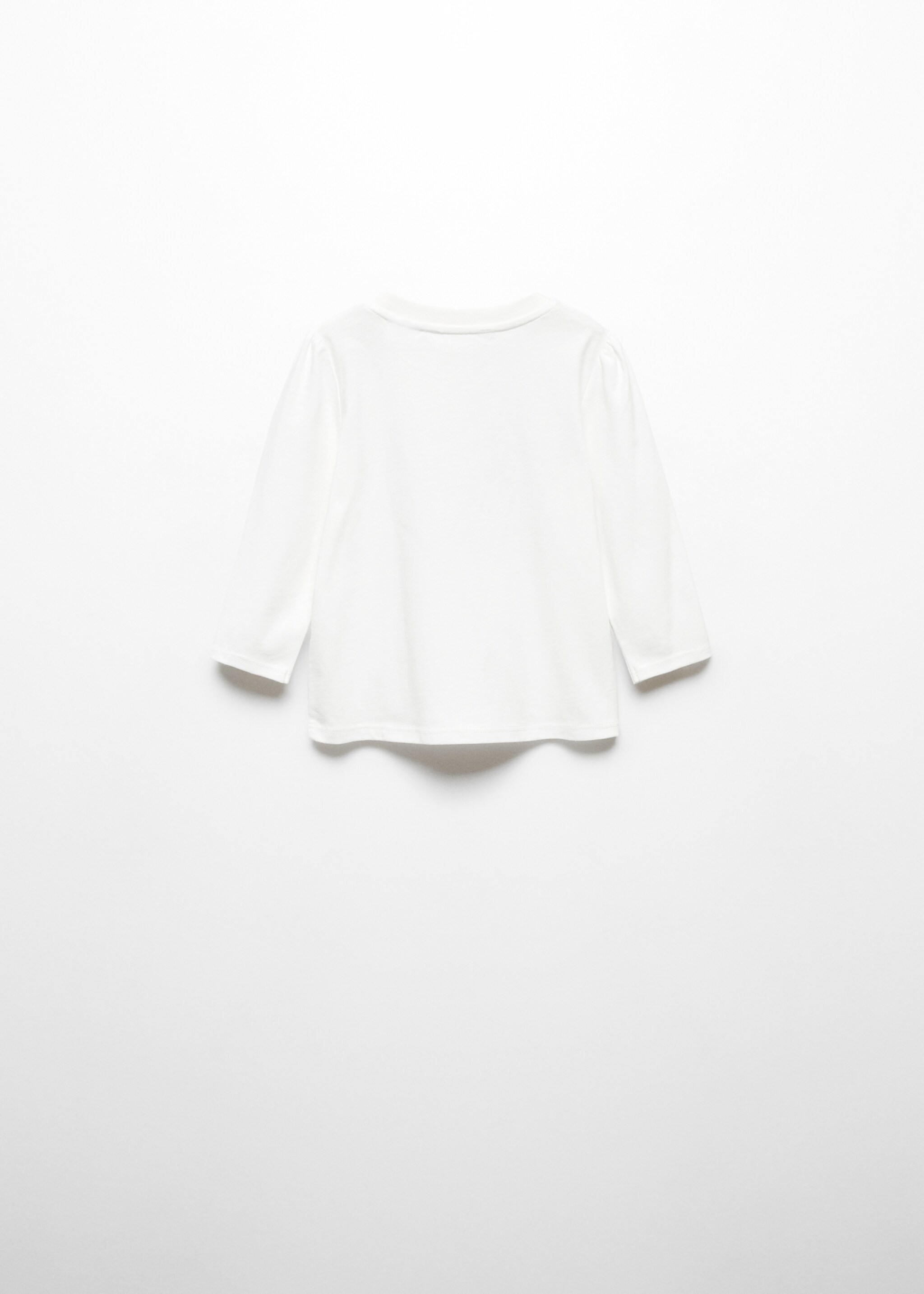 Printed long sleeve t-shirt - Reverse of the article