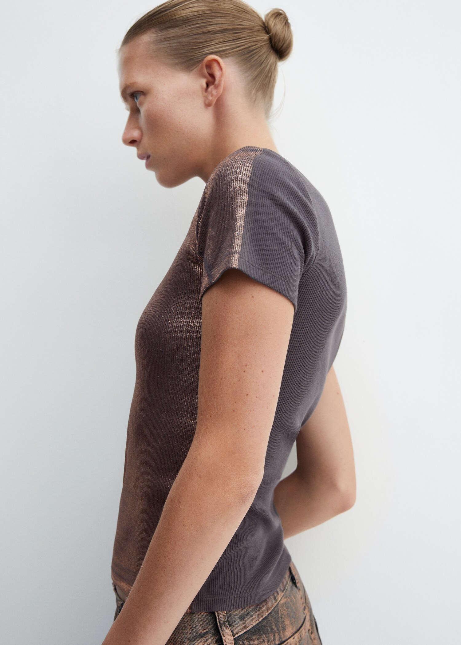 Kurzarm-T-Shirt Foil - Detail des Artikels 1
