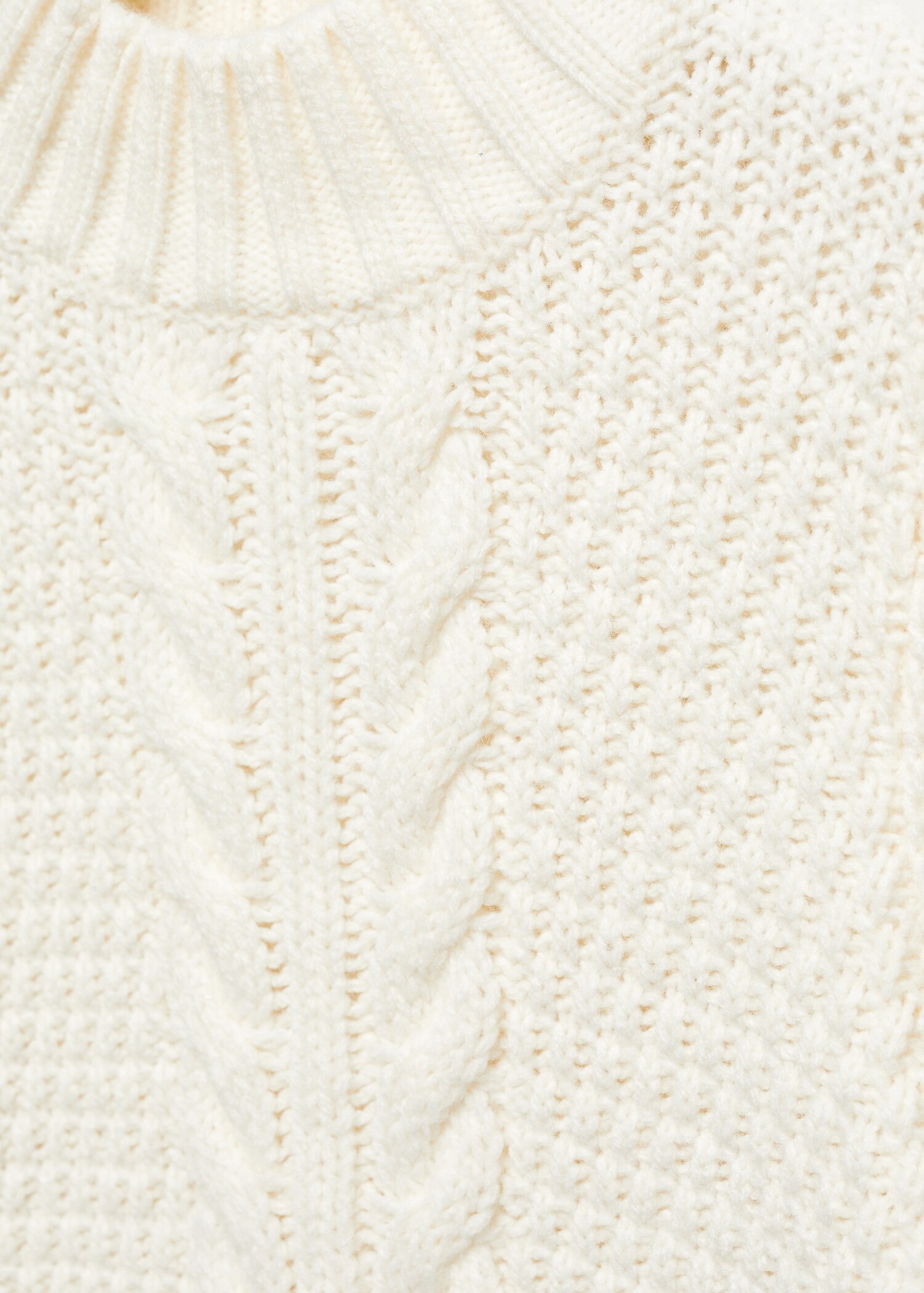 Pullover mit Zopfmuster - Detail des Artikels 8
