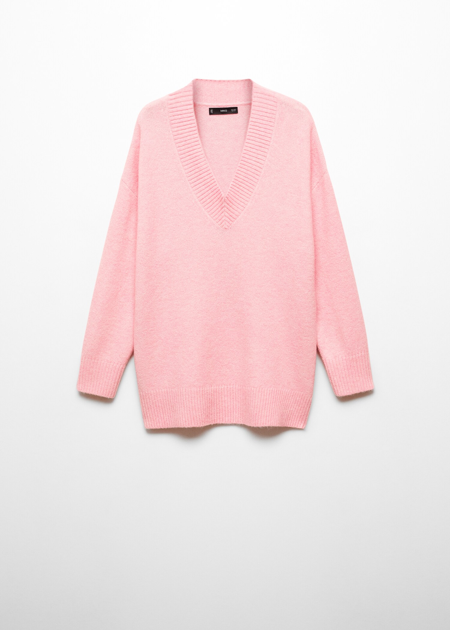 Oversized V-neck sweater - Article without model