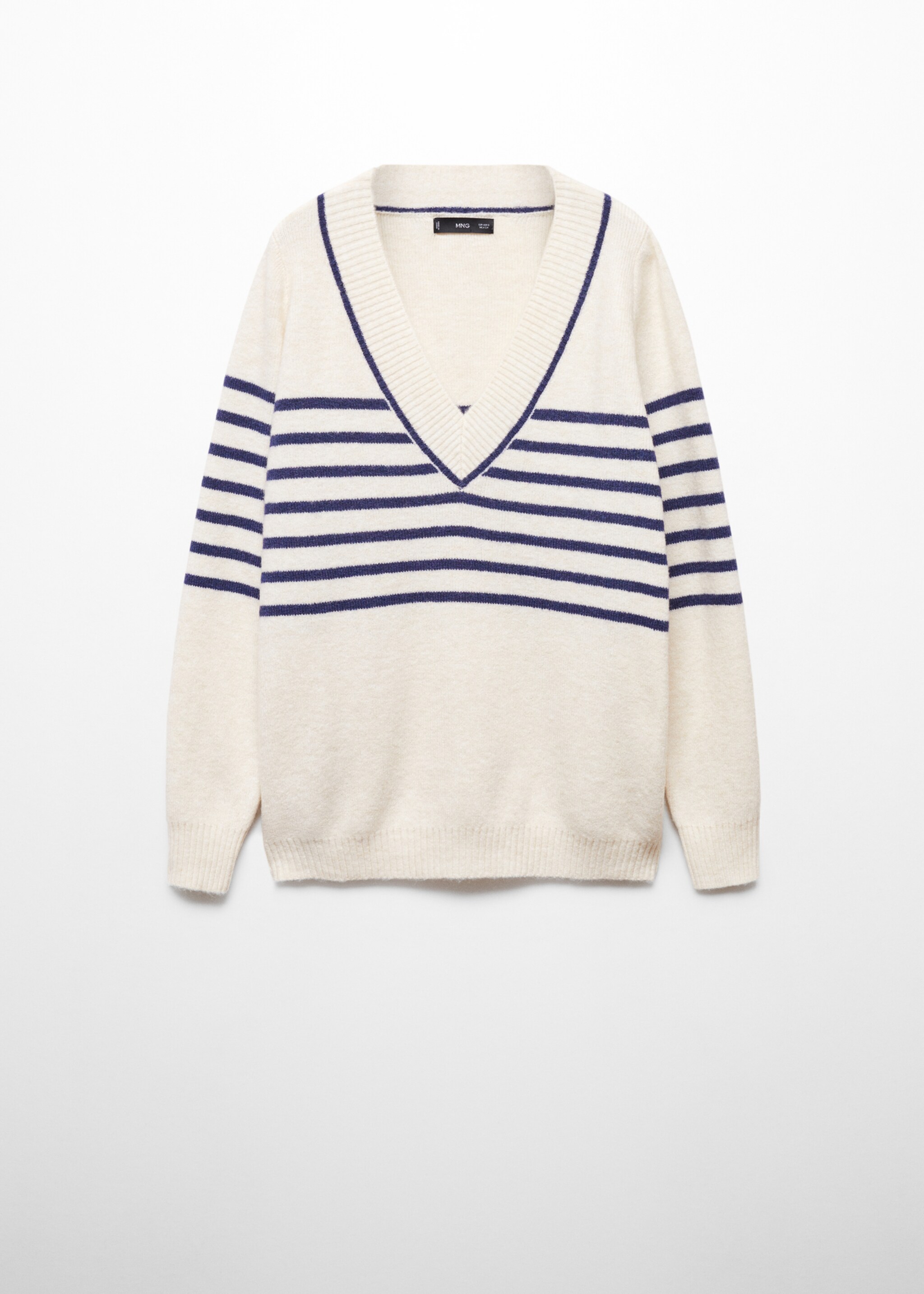 Jersey rayas cuello pico - Artículo sin modelo