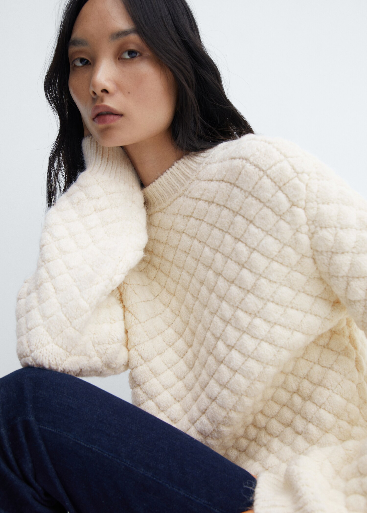 Pull-over maille oversize - Détail de l'article 2
