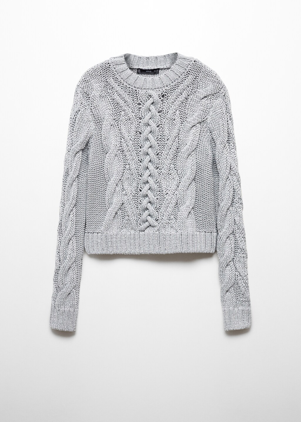 【juさま専用】24SS Braid Knitted Top Braided knitted sweater - Women | MANGO OUTLET USA