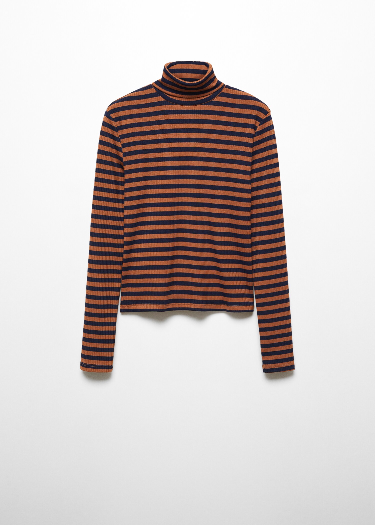 Gestreiftes Rollkragen-Shirt - Artikel ohne Model