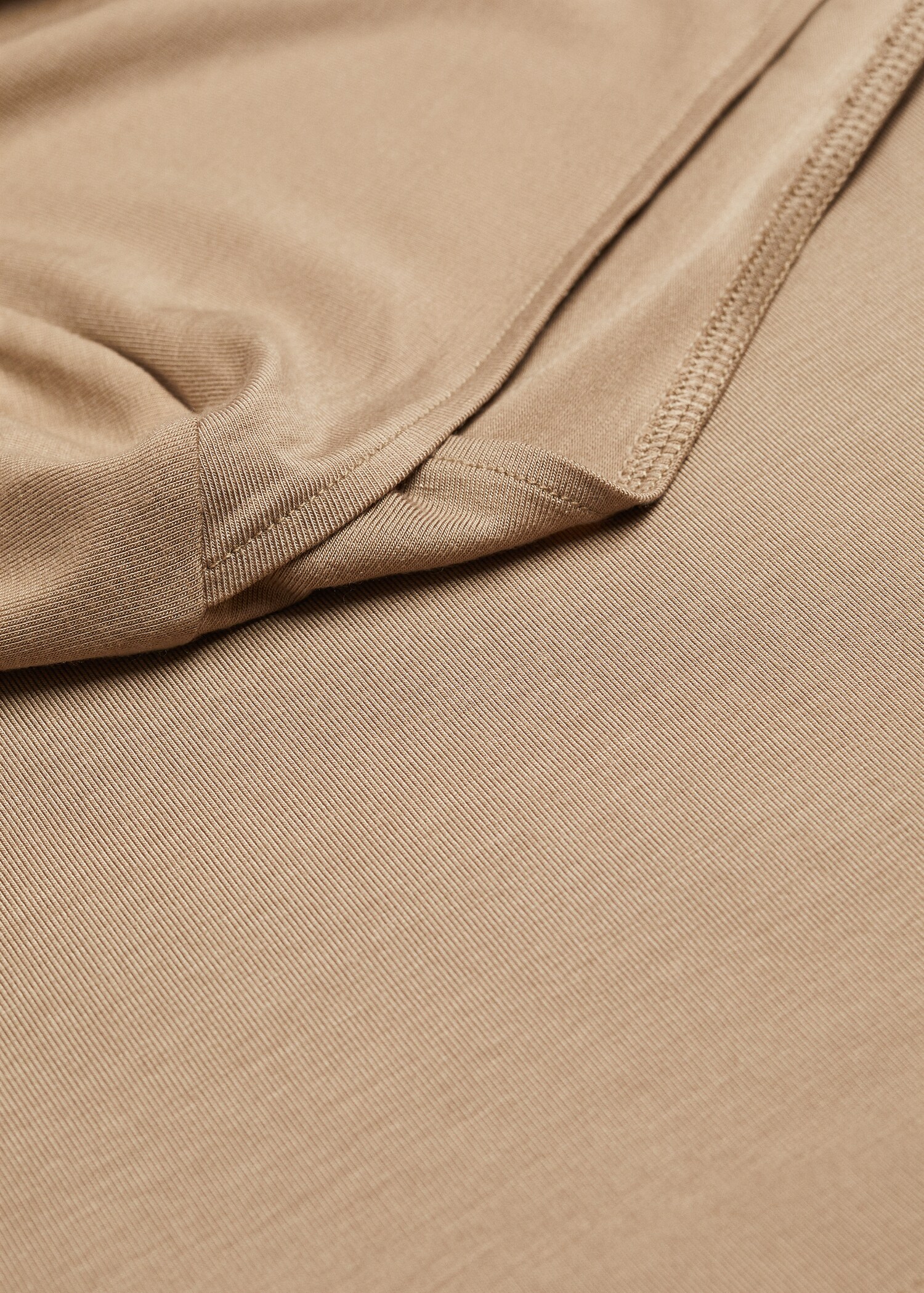 Boat-neck lyocell t-shirt - Details of the article 8