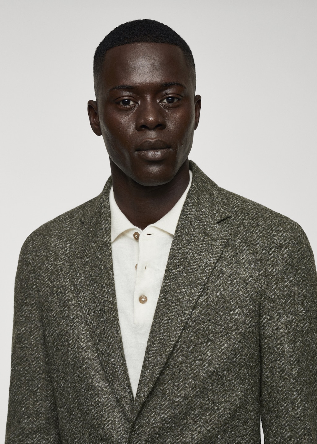 Green wool blazer mens best sale
