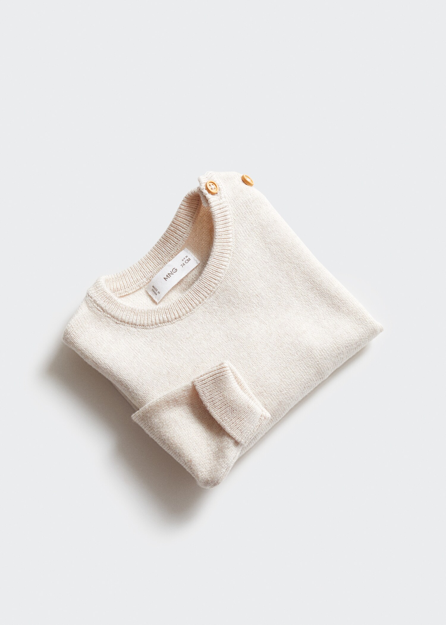Knit cotton sweater - Details of the article 0