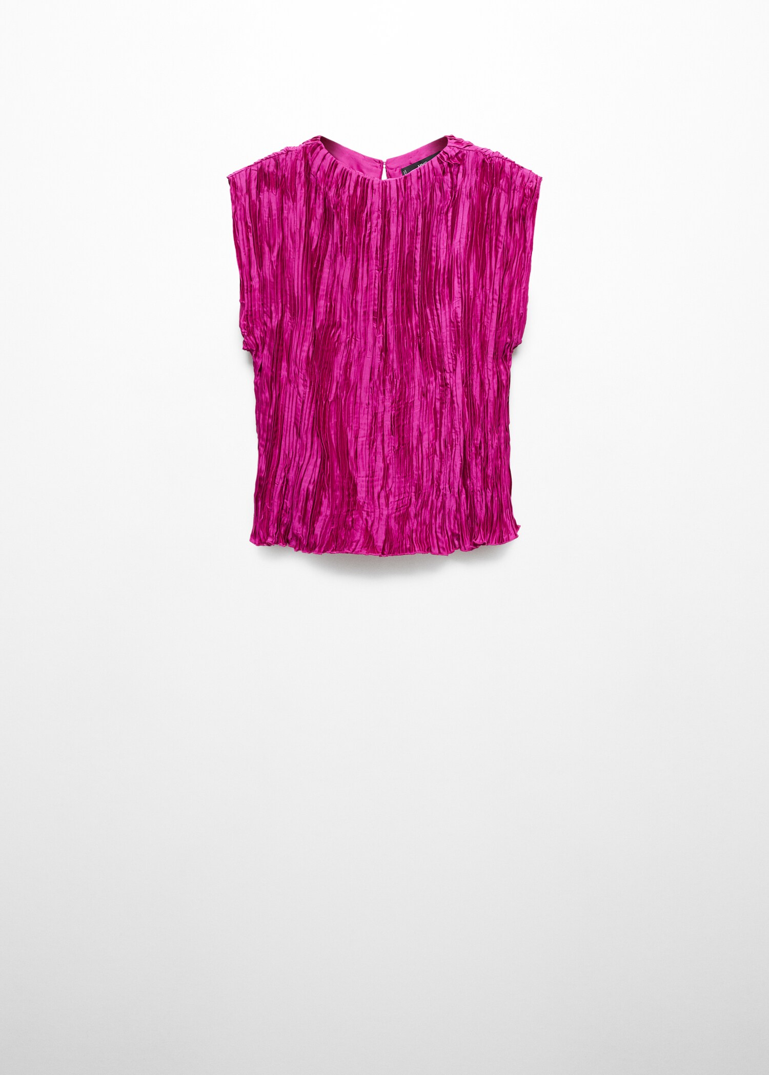 Blouse plissée satinée - Article sans modèle