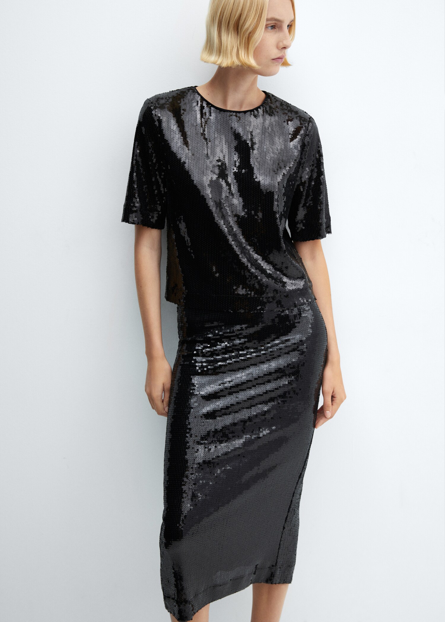 Sequin T-shirt - Details of the article 2