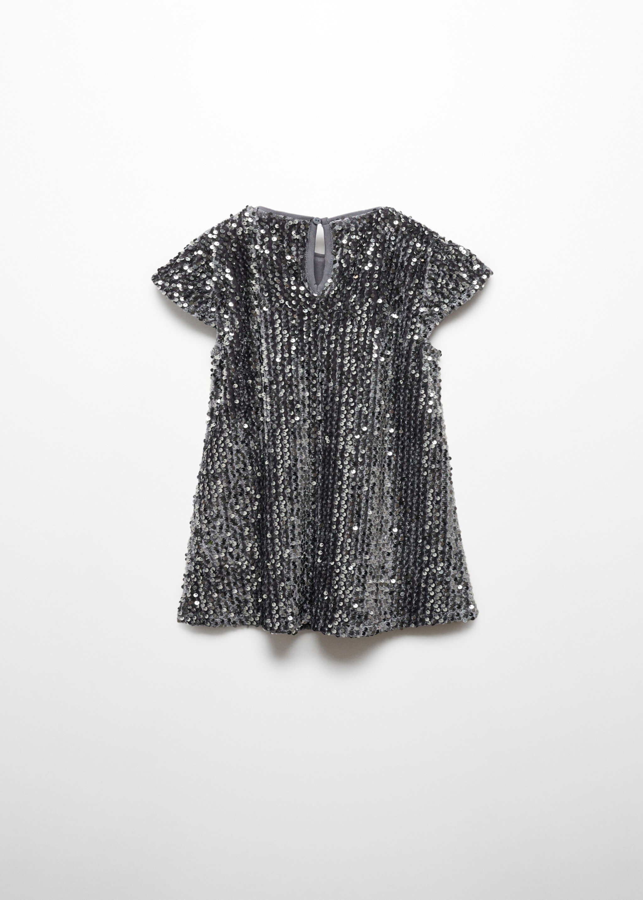 Sequined dress - Reverse of the article