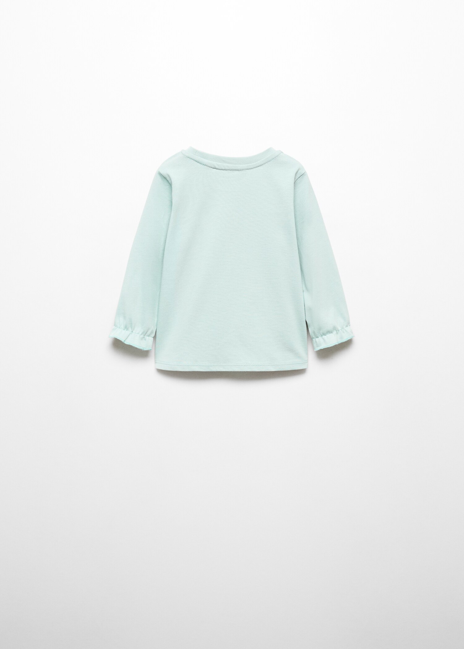 Printed long sleeve t-shirt - Reverse of the article