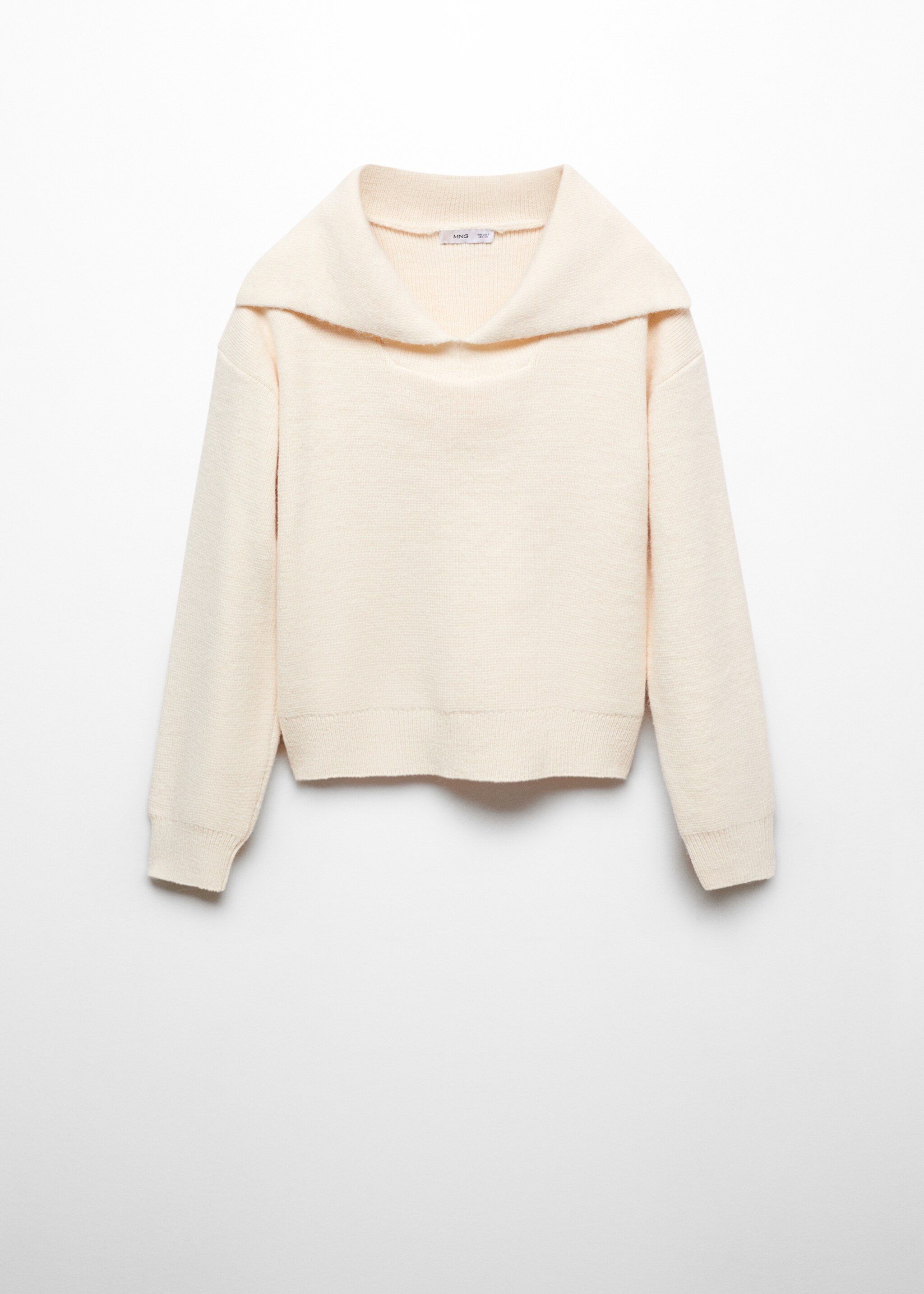 Strickpullover mit Reverskragen - Artikel ohne Model