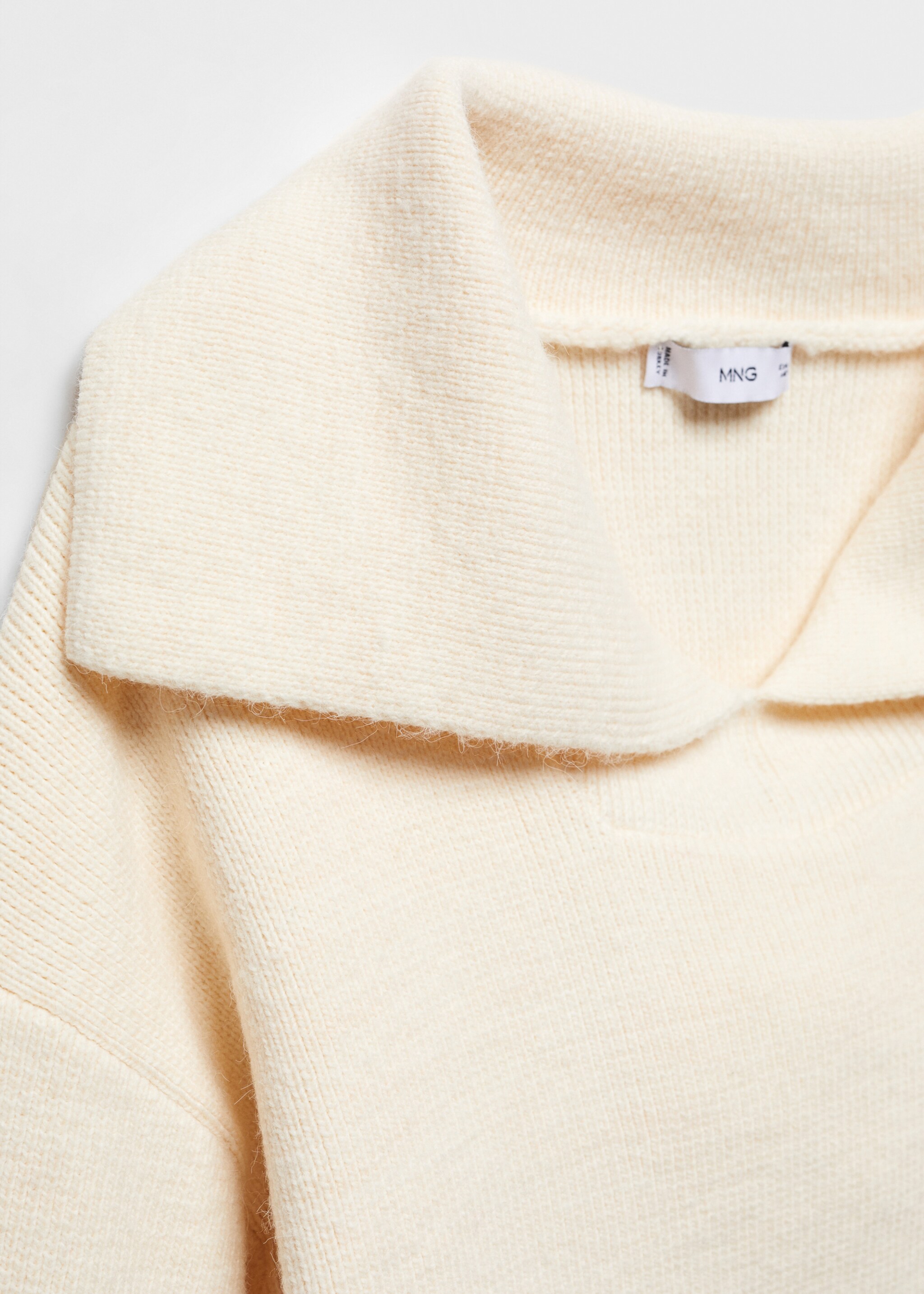 Strickpullover mit Reverskragen - Detail des Artikels 8