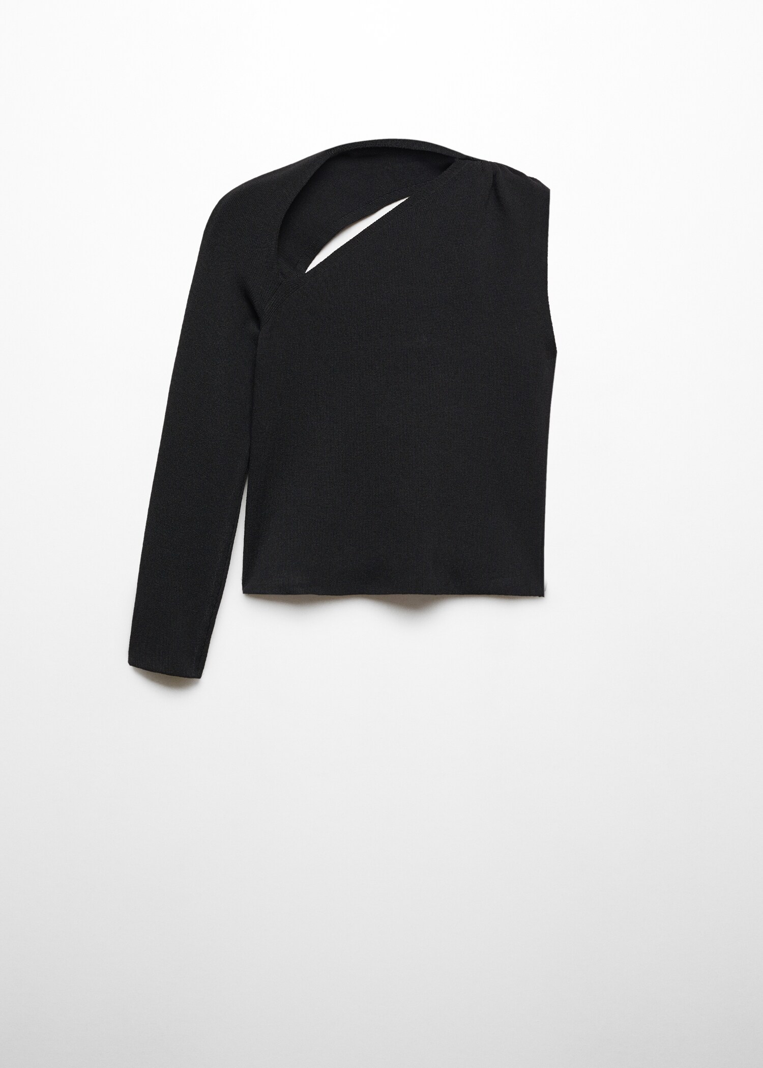 Asymmetrical top with slit - Article without model
