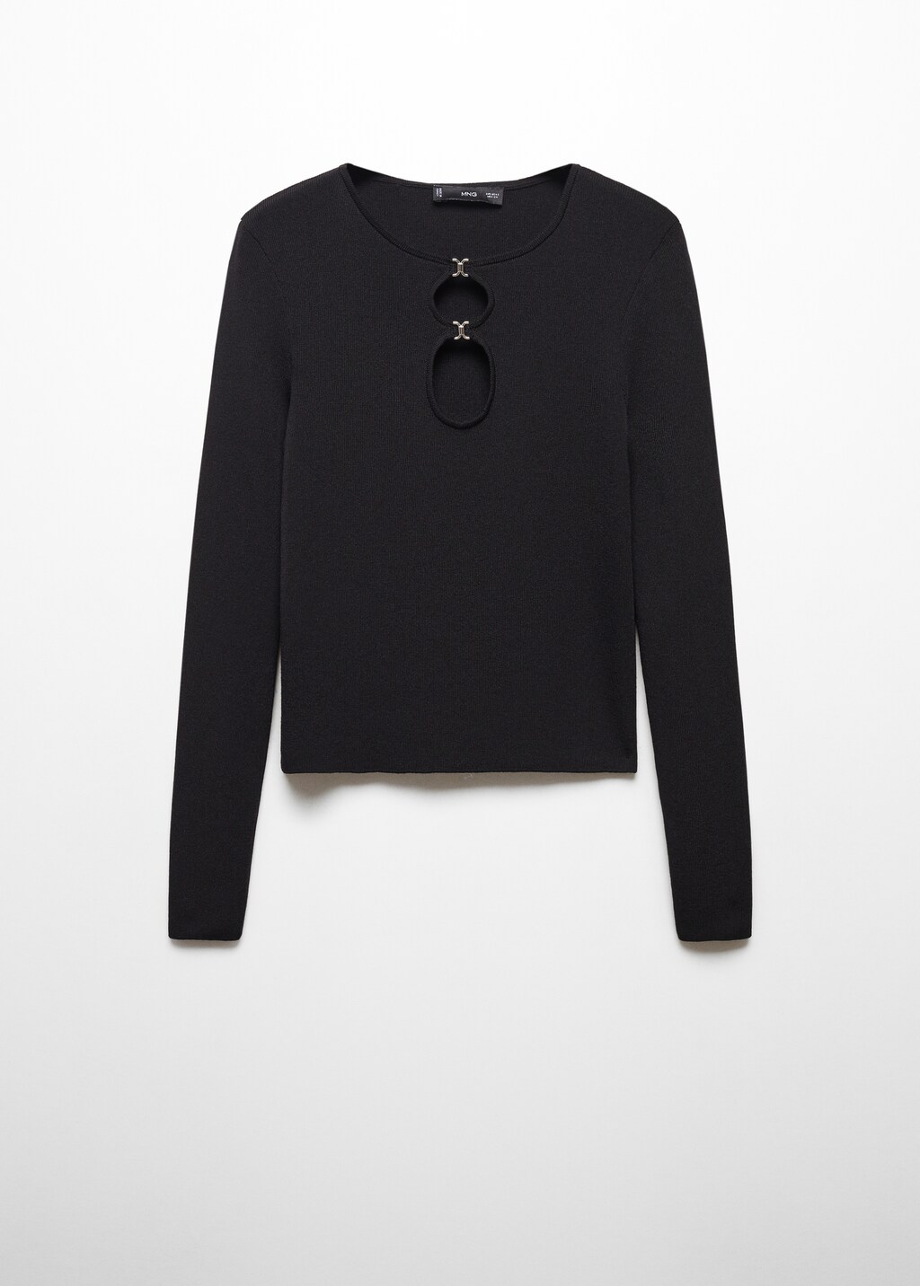 Cut-out sweater - Women | MANGO OUTLET USA Cut-out sweater - Women | MANGO OUTLET USA