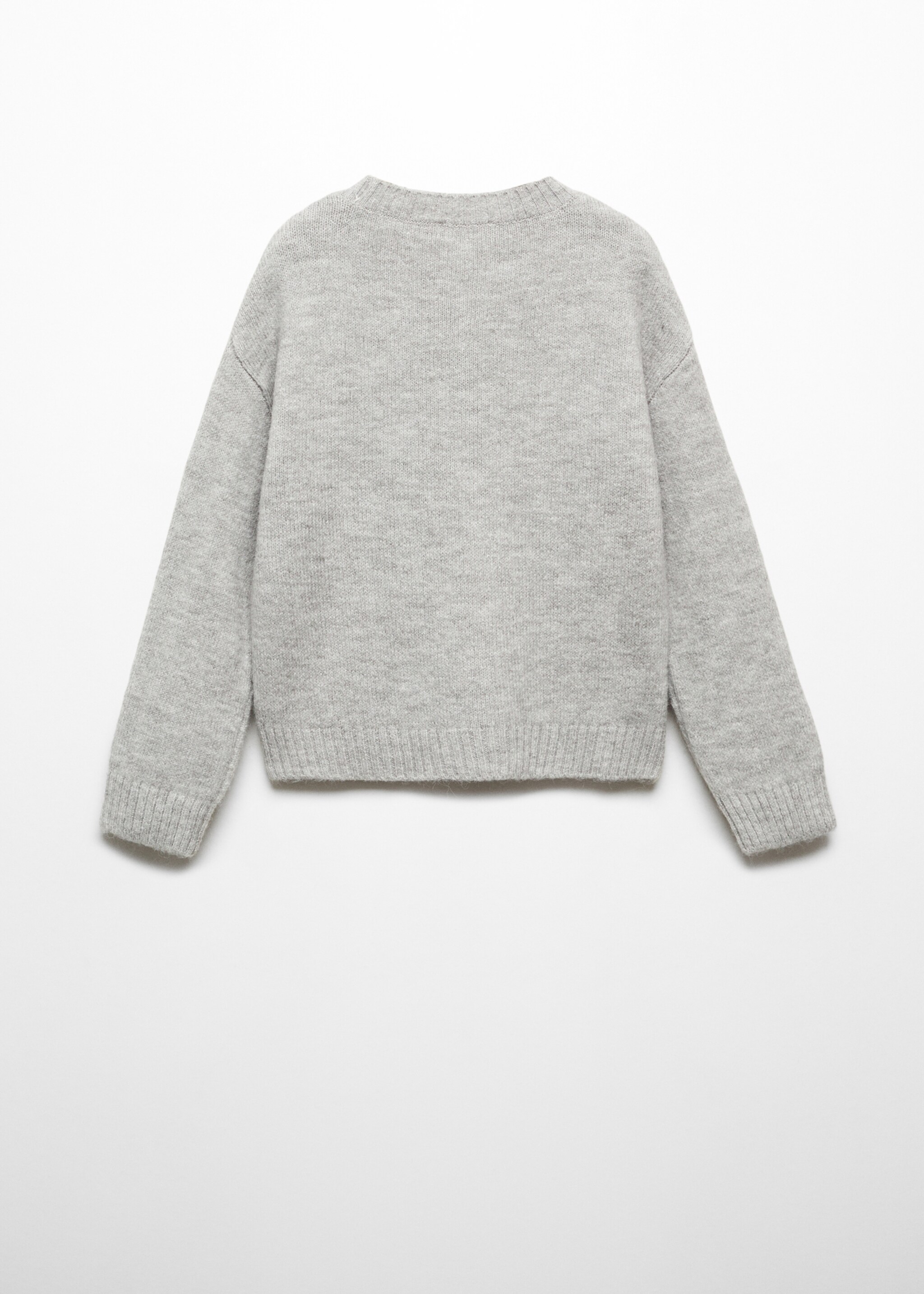 Message-print sweater - Reverse of the article