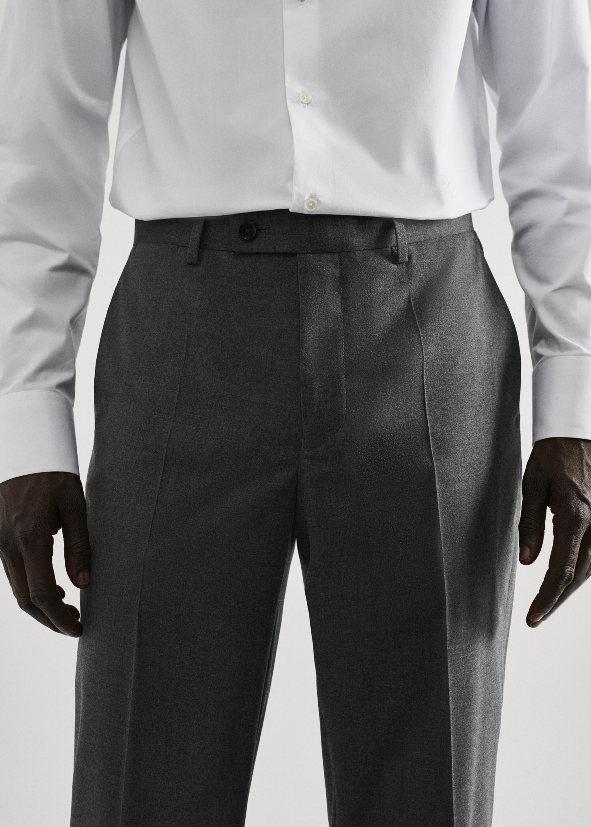 Pantalon costume slim-fit tissu comfort stretch - Détail de l'article 1