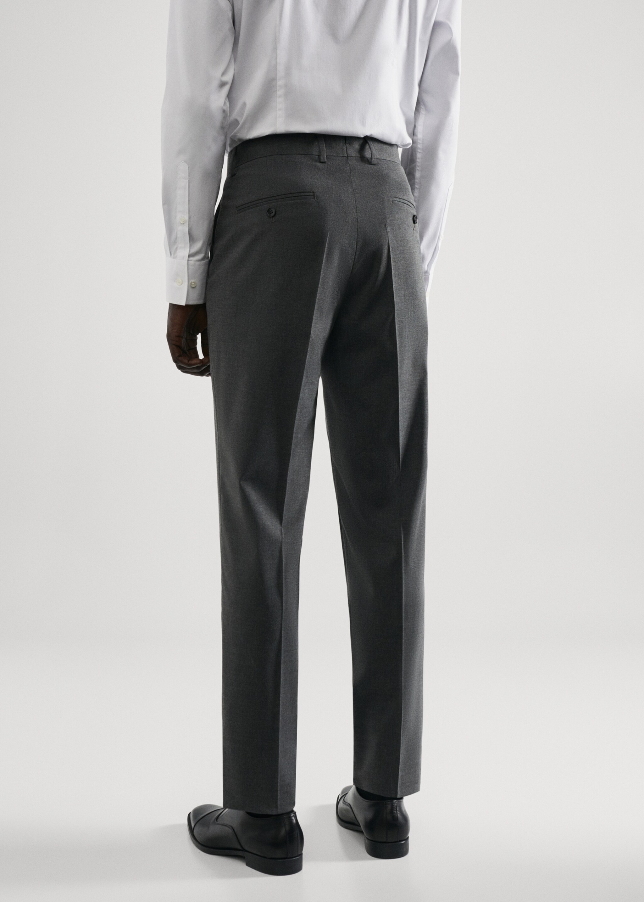 Pantalon costume slim-fit tissu comfort stretch - Verso de l’article