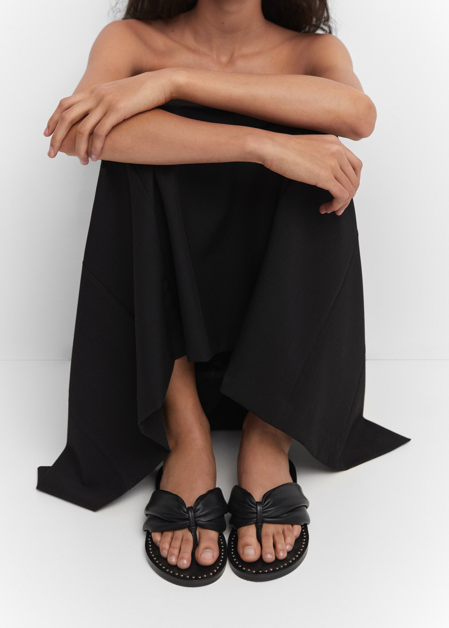 Sandalias Alpargatas Mango Outlet Mango Outlet Sandalia Plana