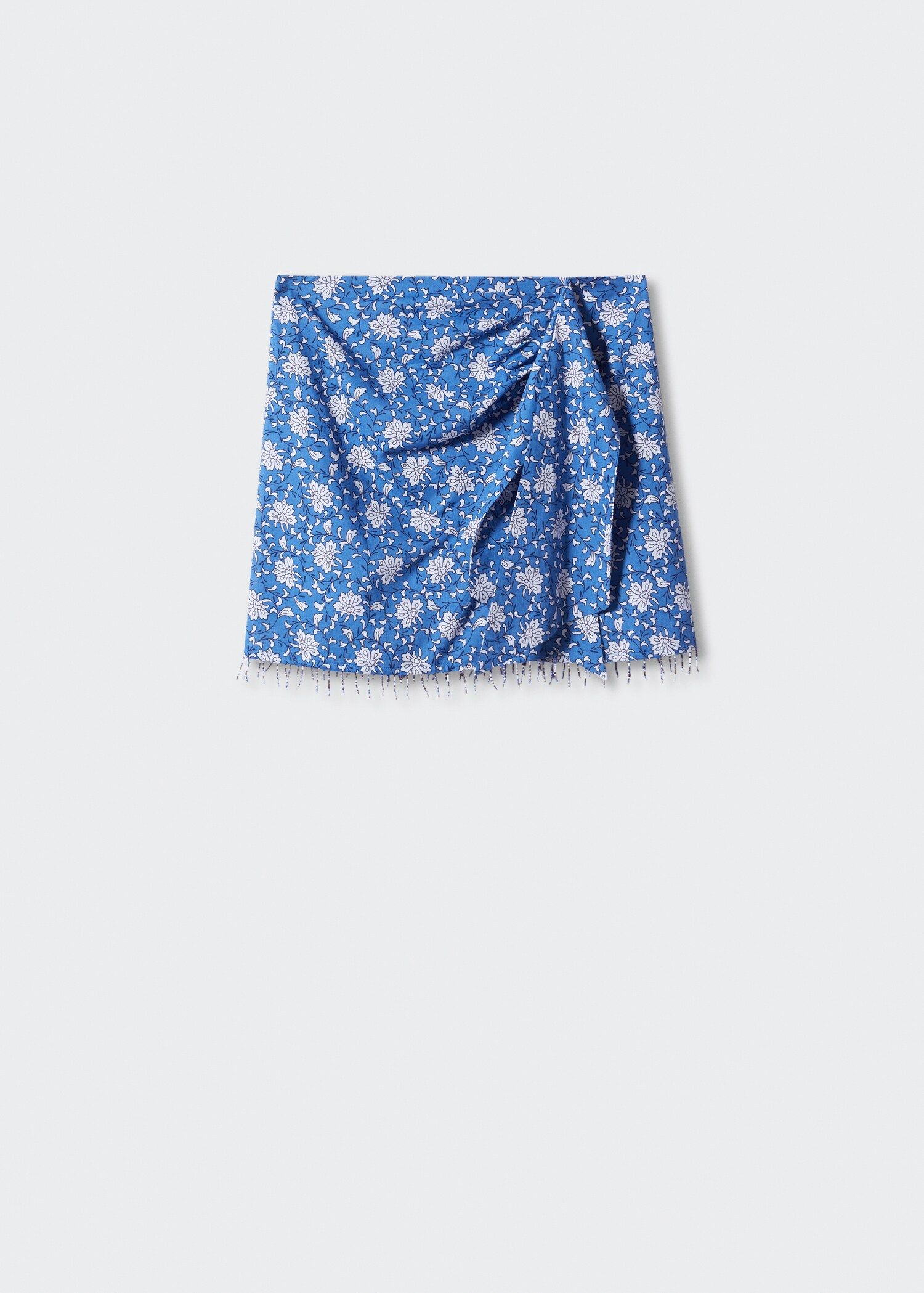 Minifalda estampada abalorios - Artículo sin modelo