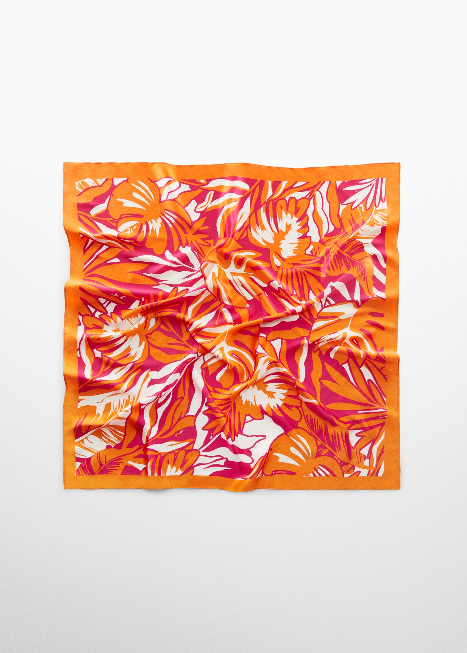Tropical printed scarf - Article without model