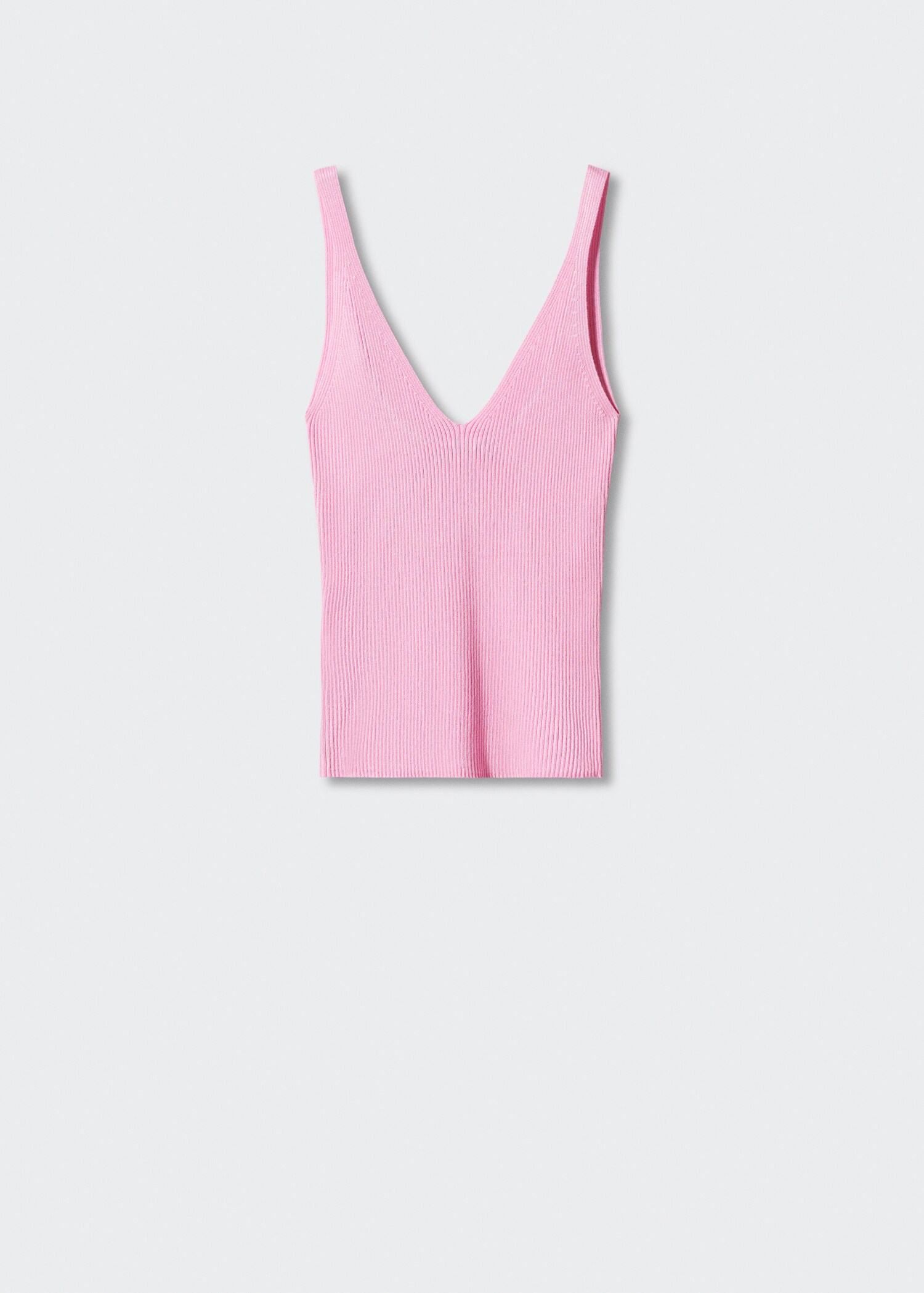 V-neck knitted top - Article without model