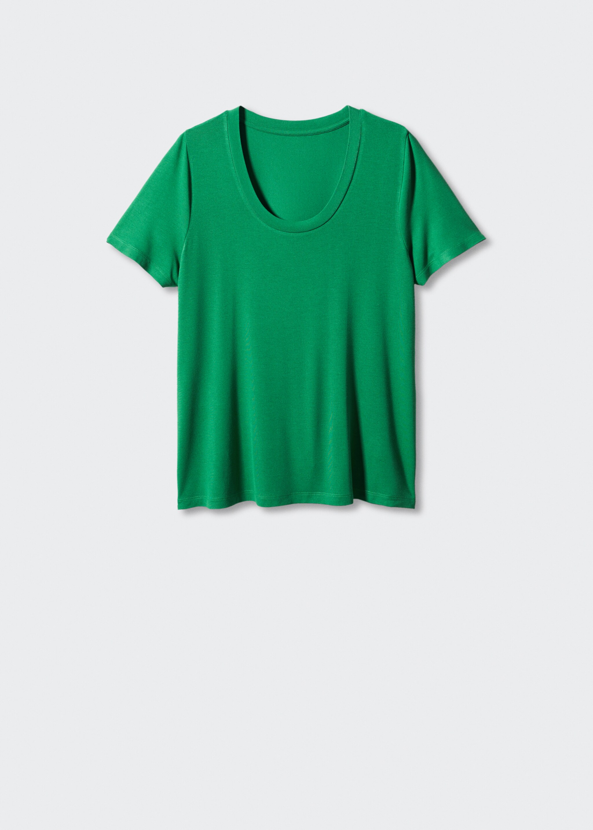 Low neck t-shirt - Article without model
