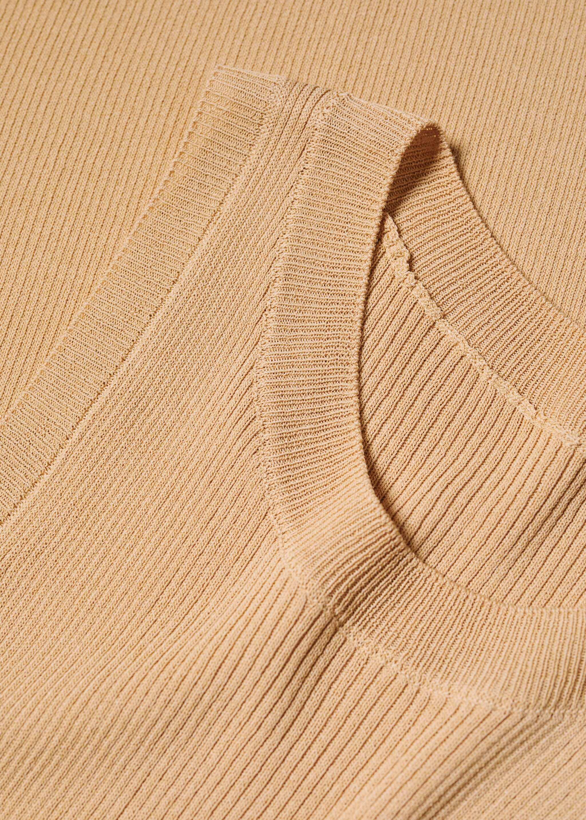 Ribbed knit top - Details of the article 8