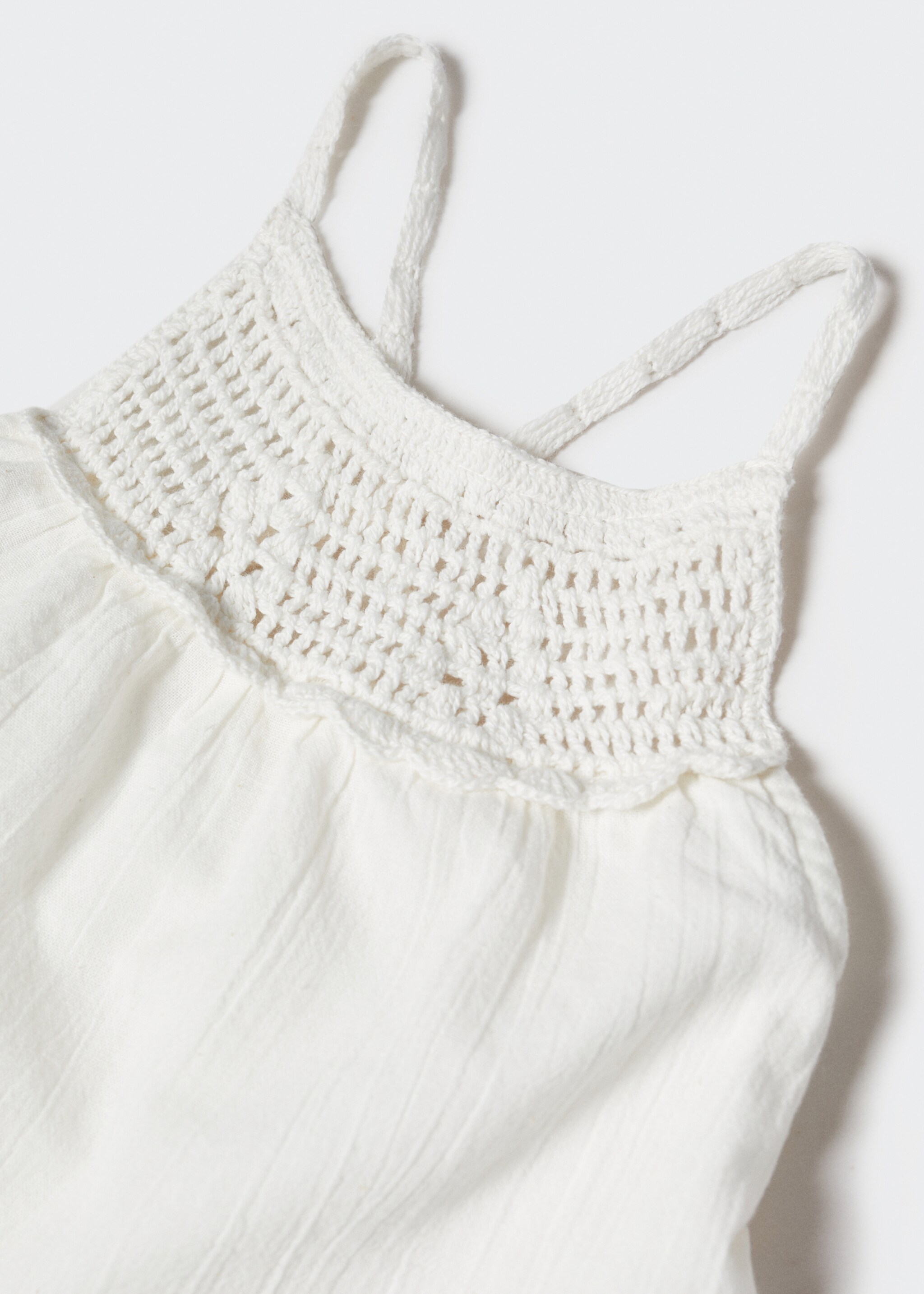 Crochet dress with ruffles - Details of the article 8