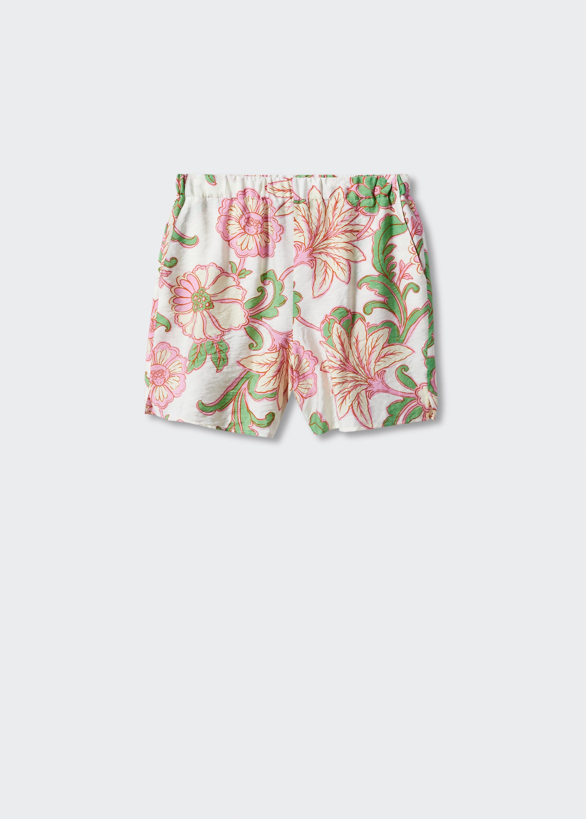 Floral-print shorts Women MANGO OUTLET USA