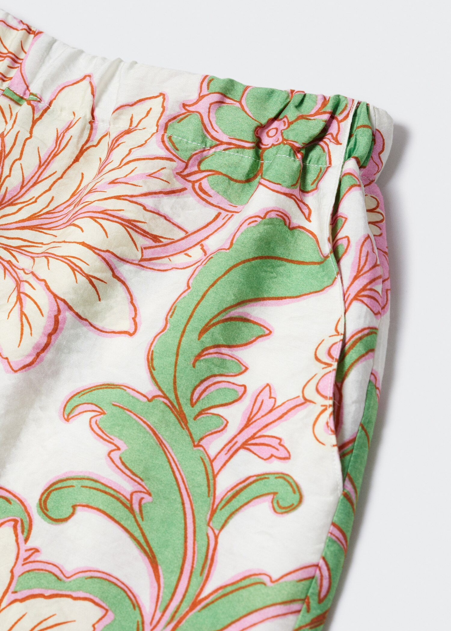Floral-print shorts - Details of the article 8