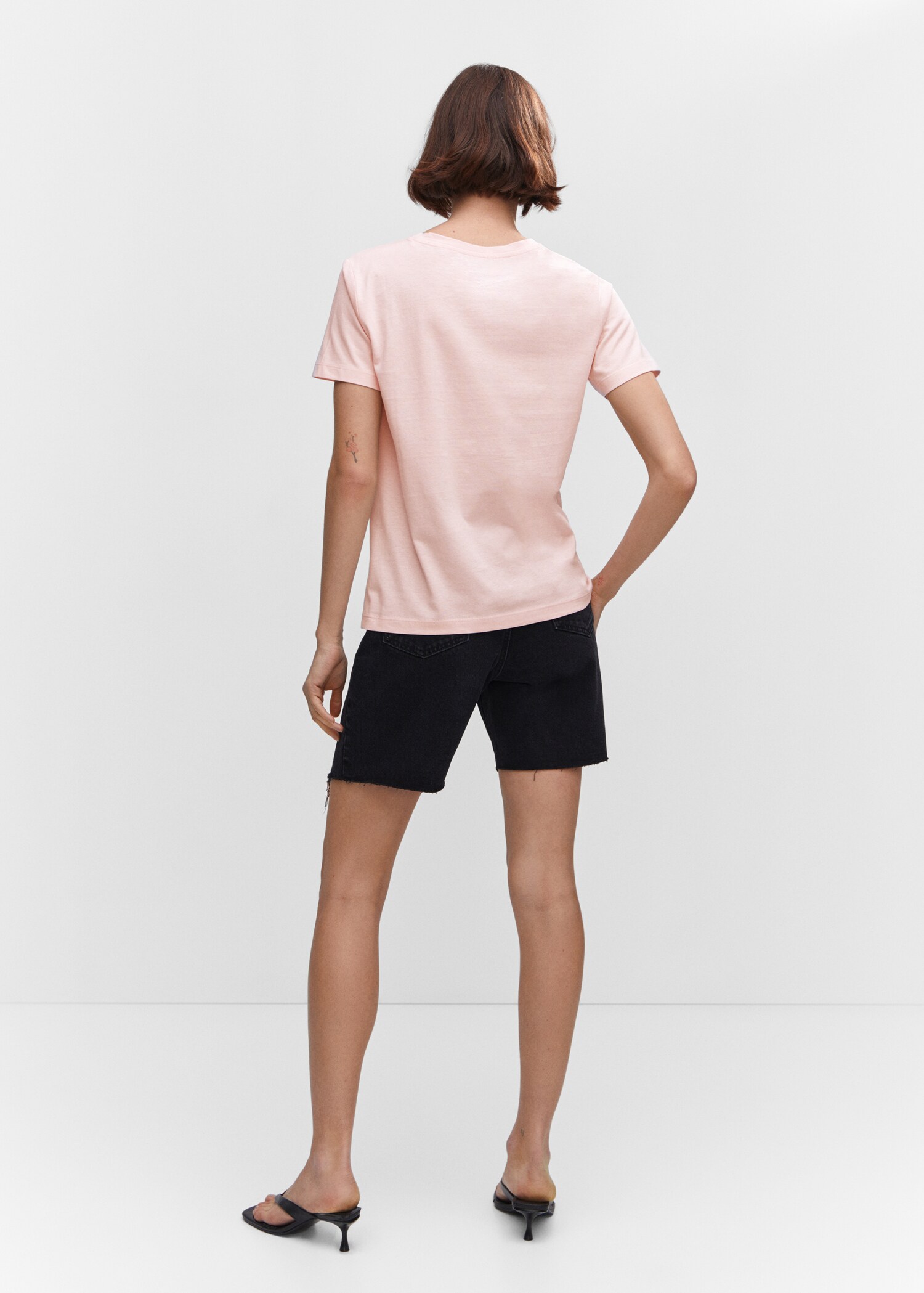 T-Shirt aus 100 % Baumwolle - Rückseite des Artikels