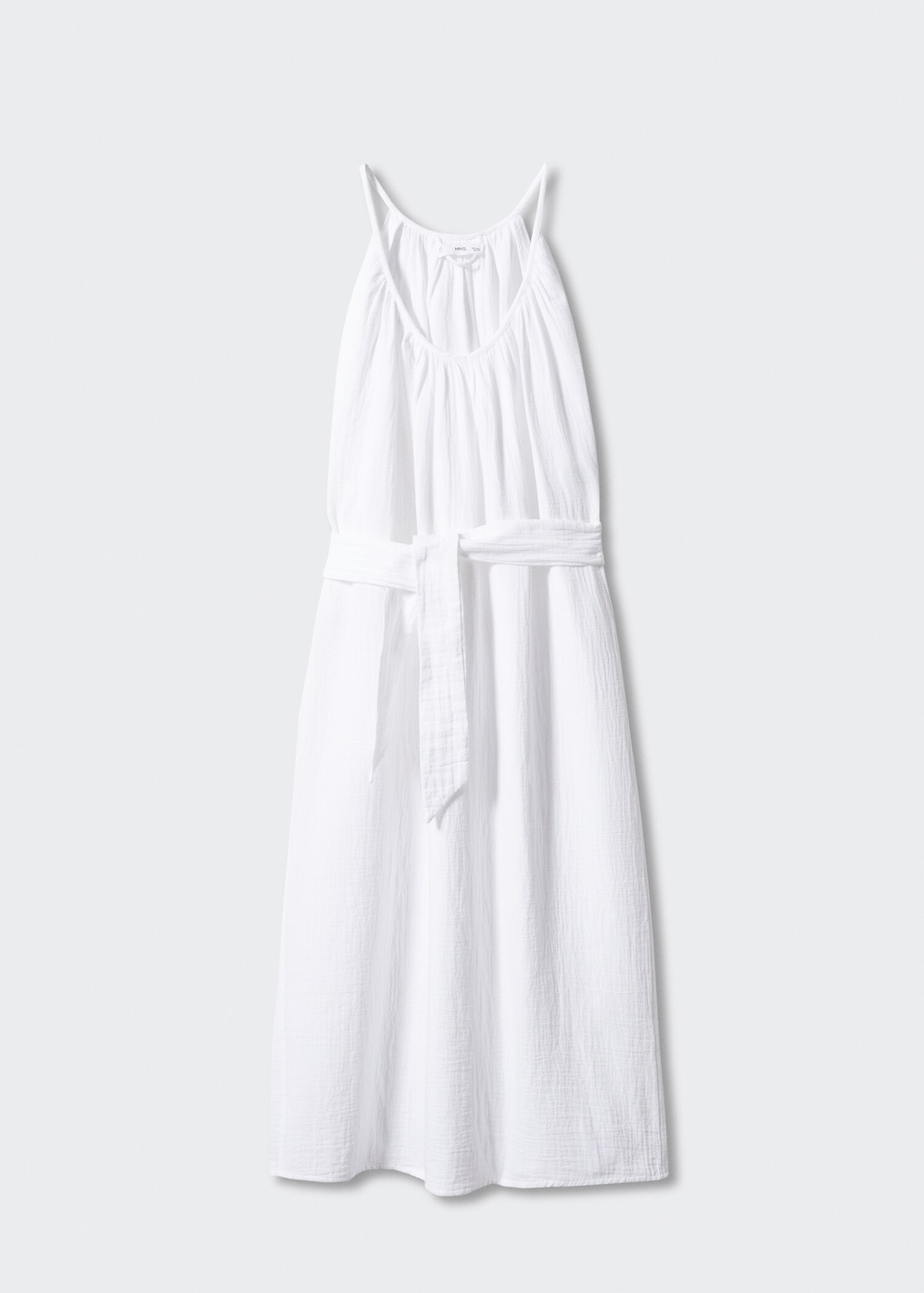 Vestido tirantes cinturón - Artículo sin modelo