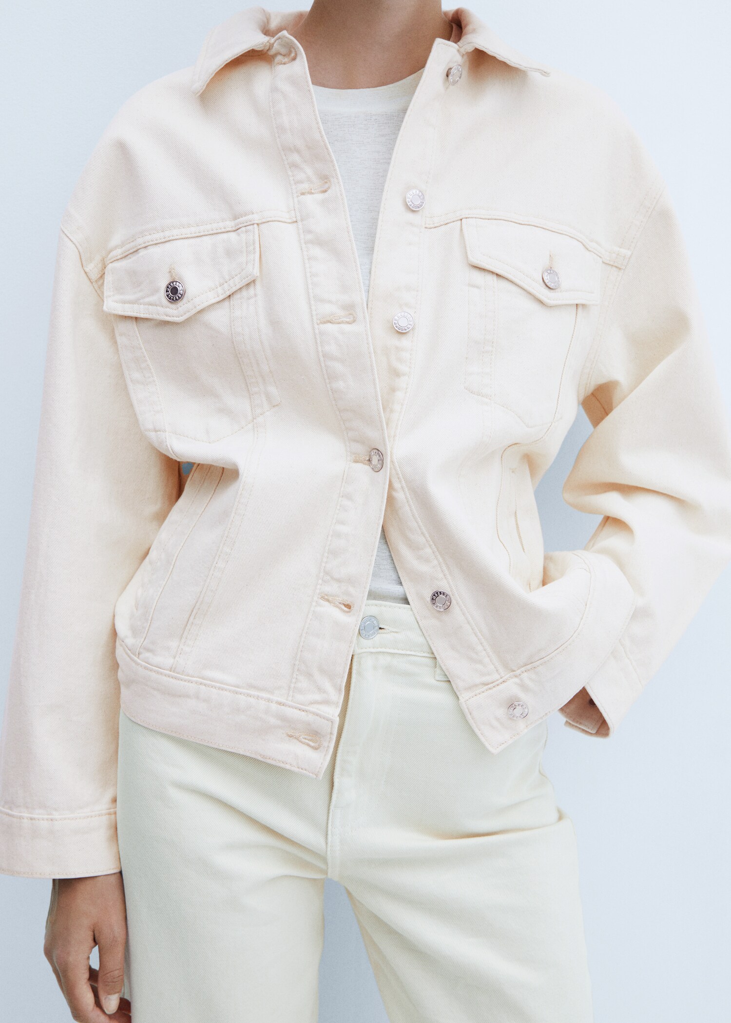 Oversize-Jeansjacke - Detail des Artikels 6