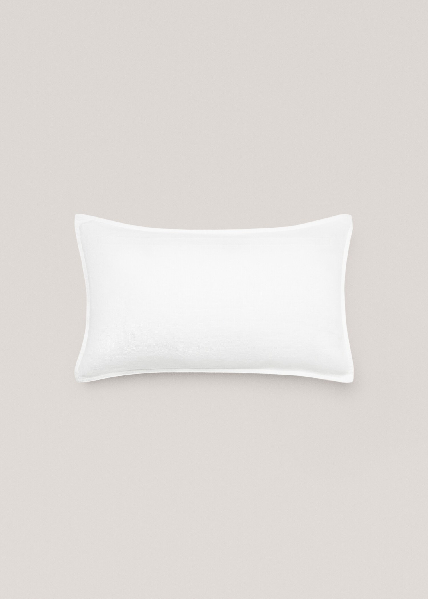 Capa de almofada decorativa de 100% linho liso 30 x 50 cm - Pormenor do artigo 1