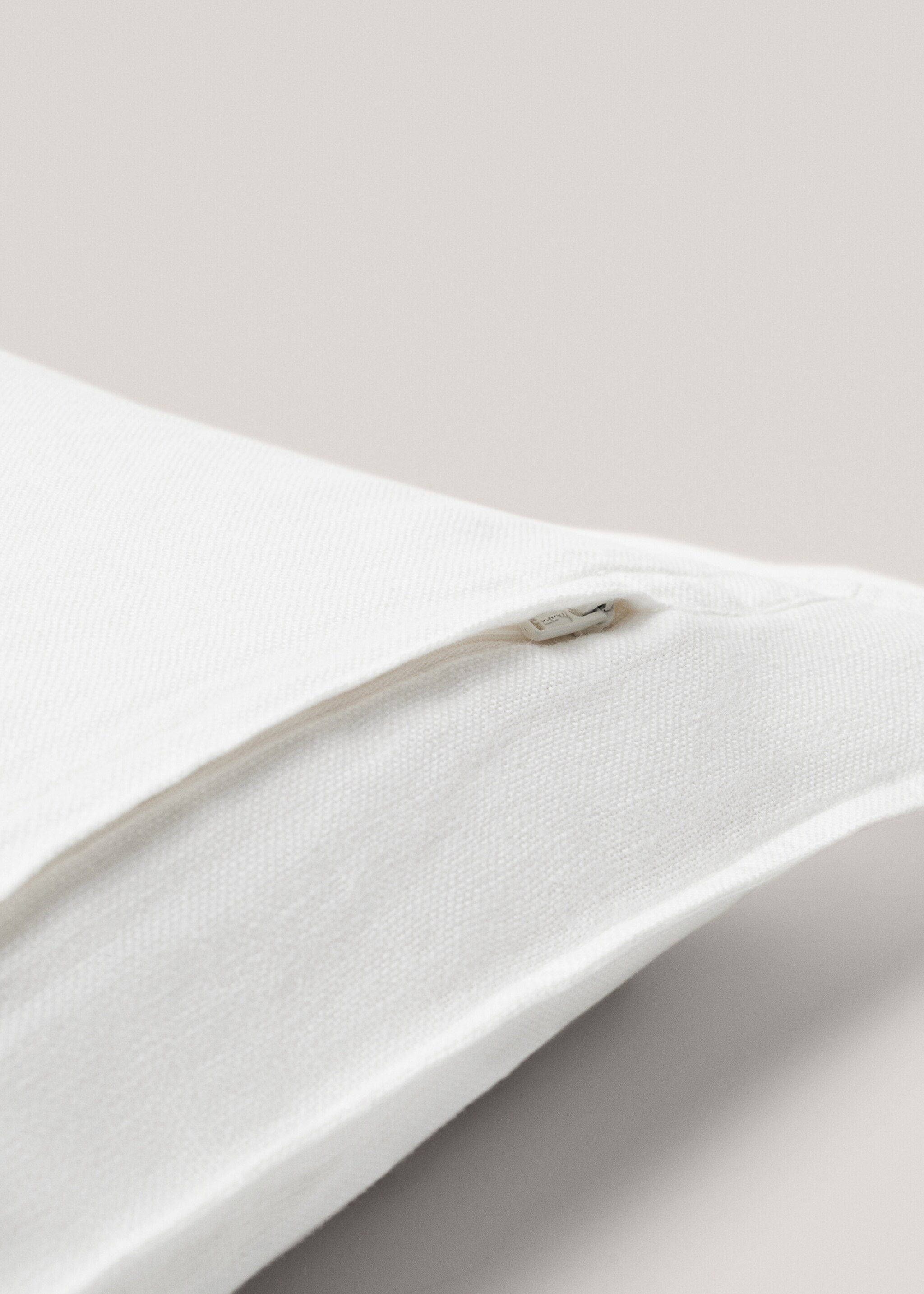 100% linen plain cushion case 30x50cm - Details of the article 4