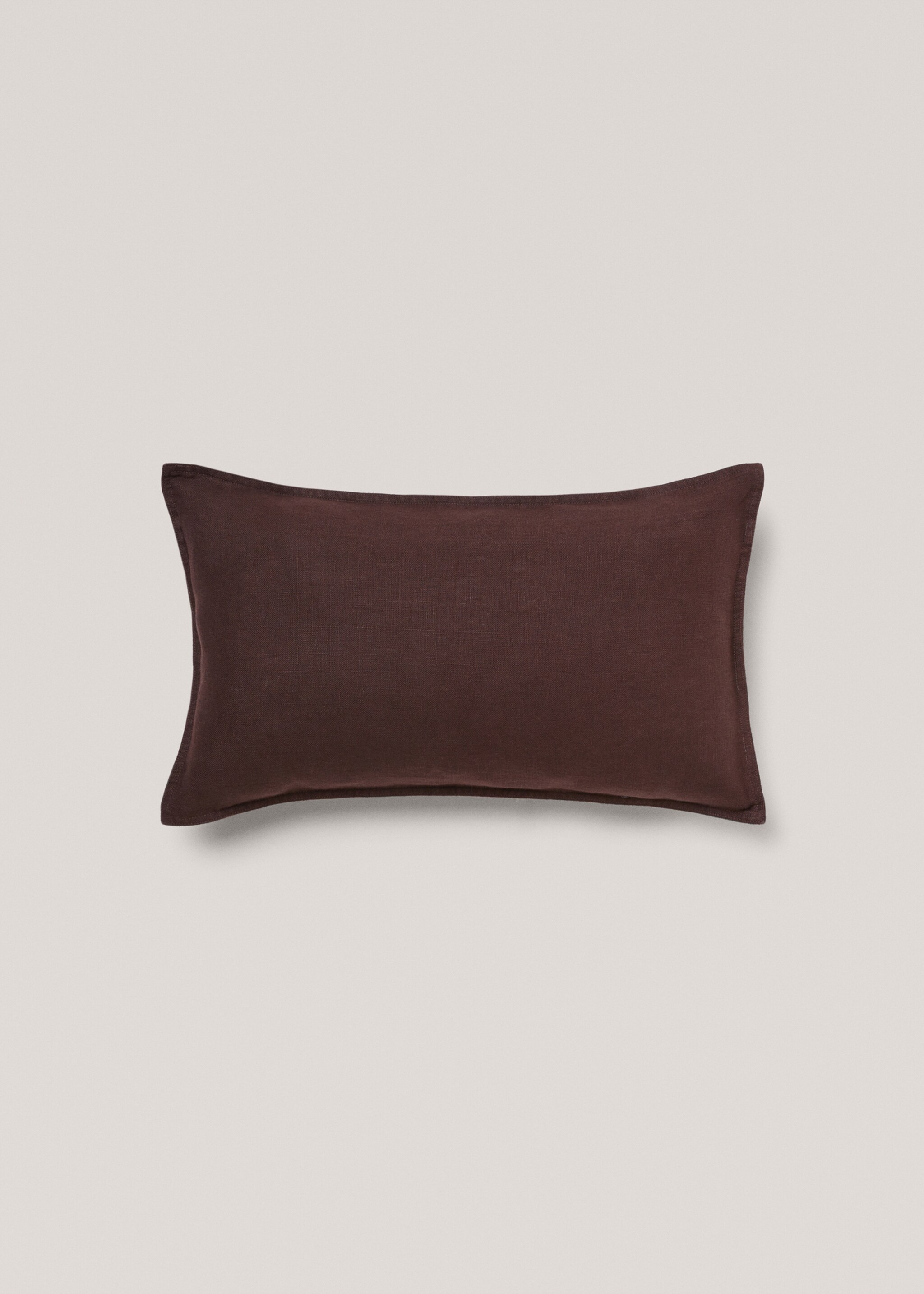 Housse de coussin 100 % lin unie 30x50 cm - Article sans modèle