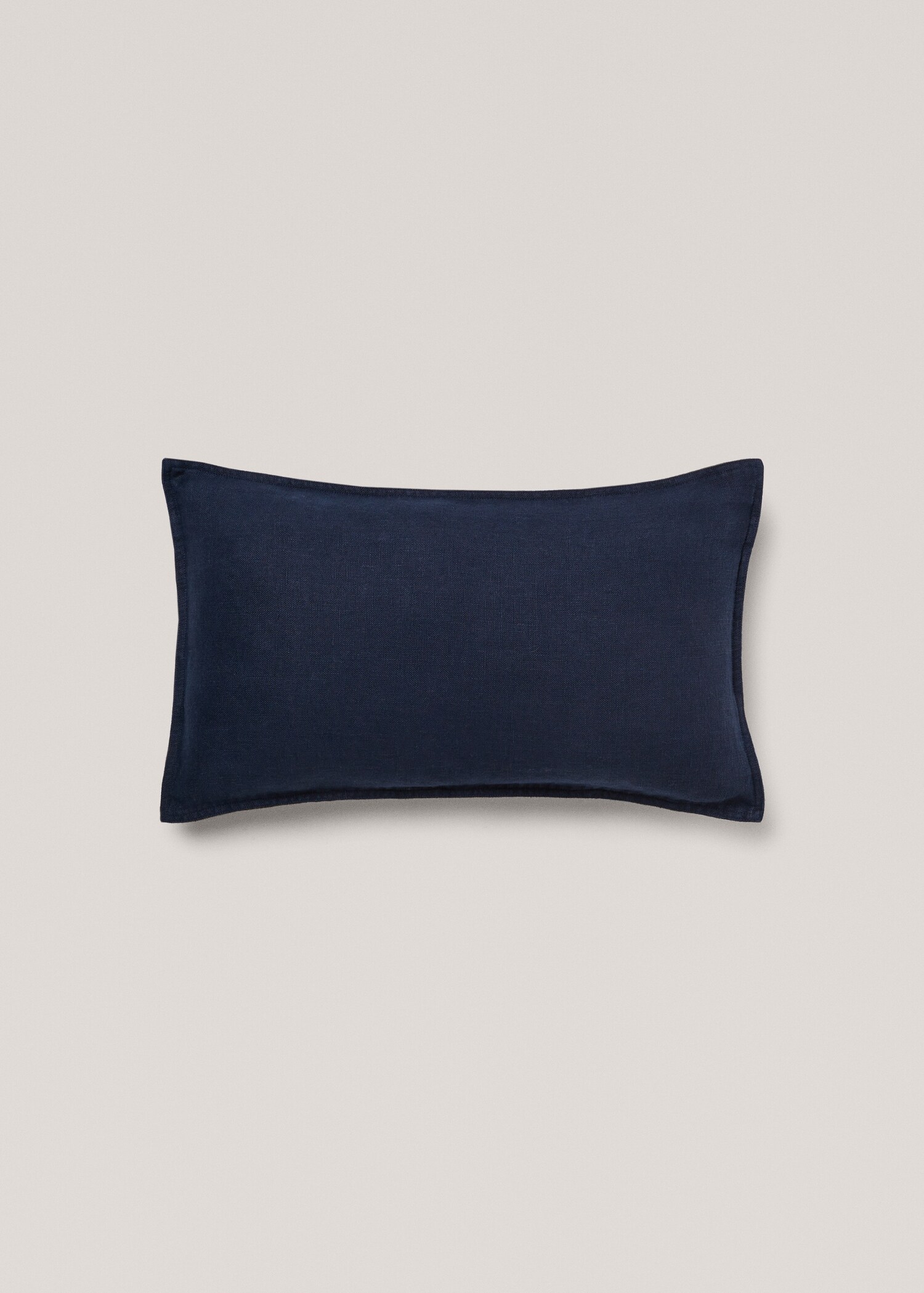 Housse de coussin 100 % lin unie 30x50 cm - Article sans modèle