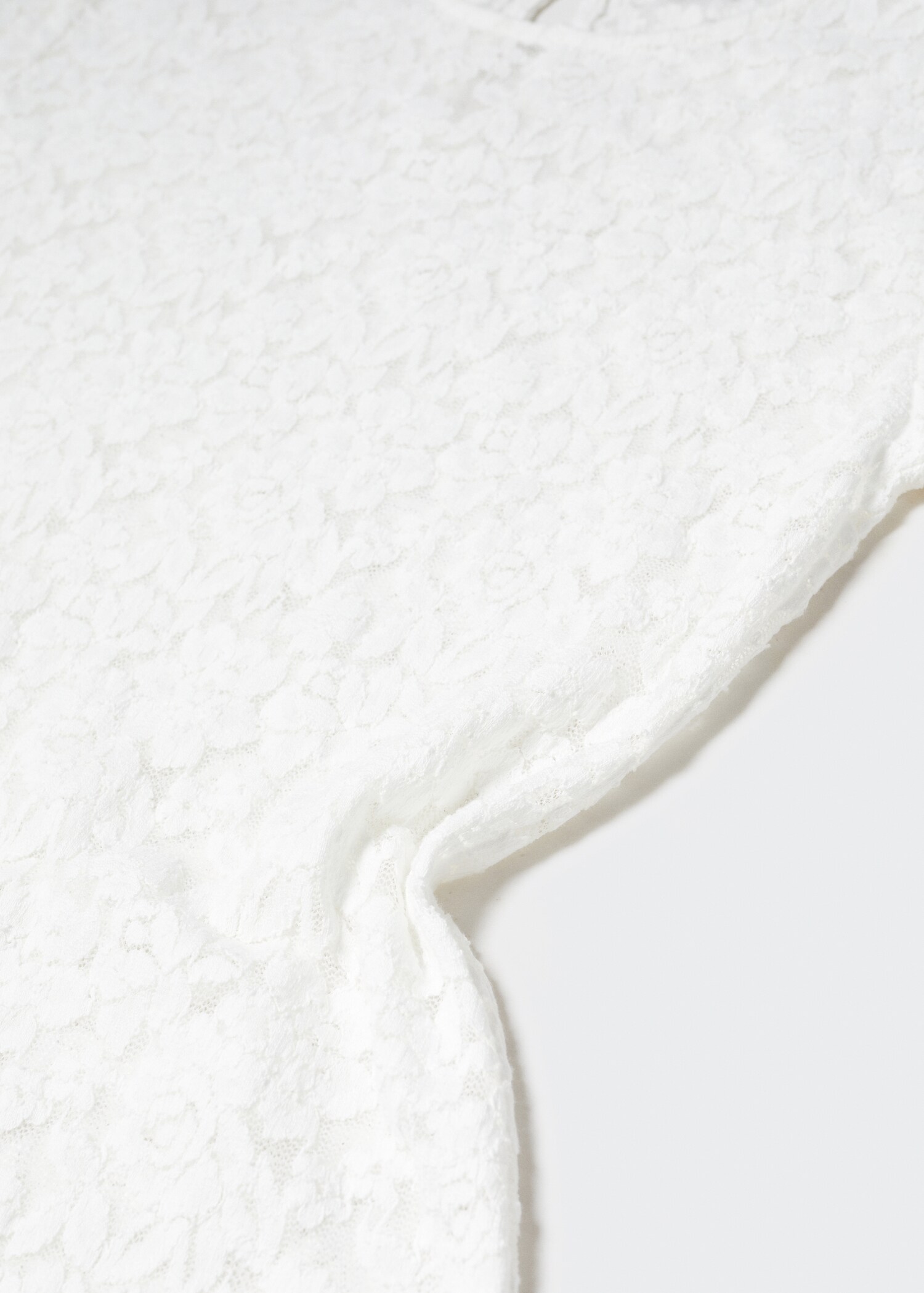 Vestido corto guipur - Detalle del artículo 8