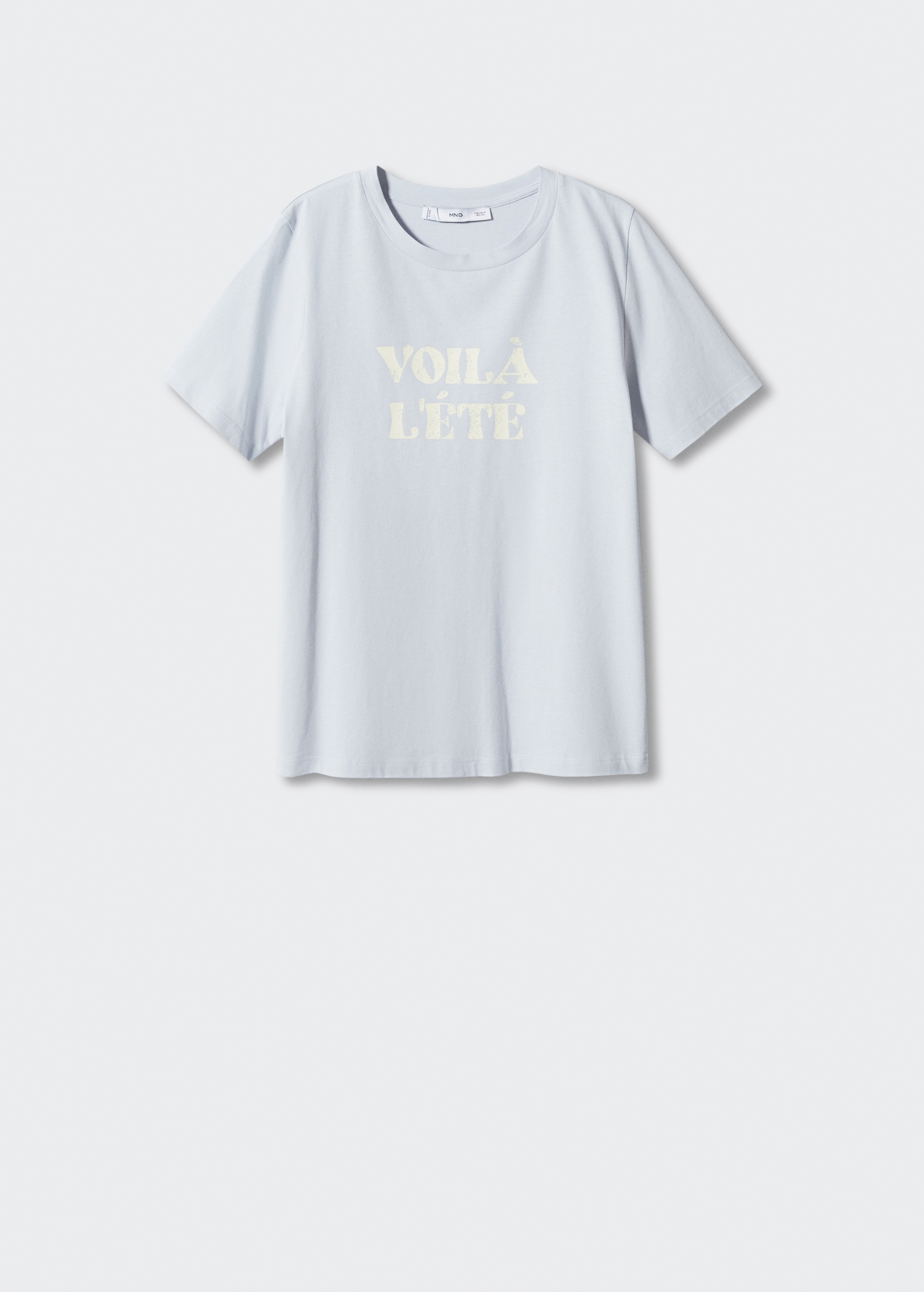 Bedrucktes Baumwoll-T-Shirt - Artikel ohne Model