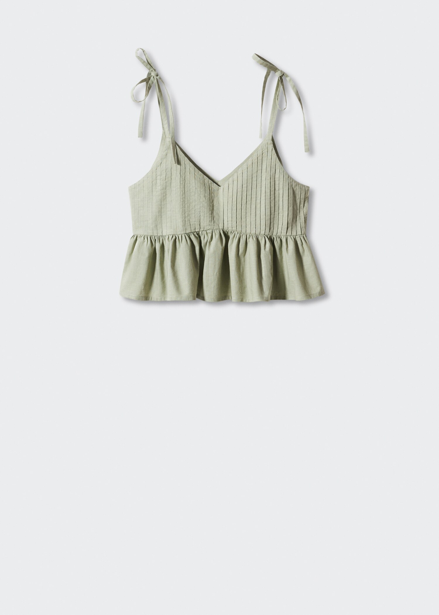 Cotton crop top - Article without model