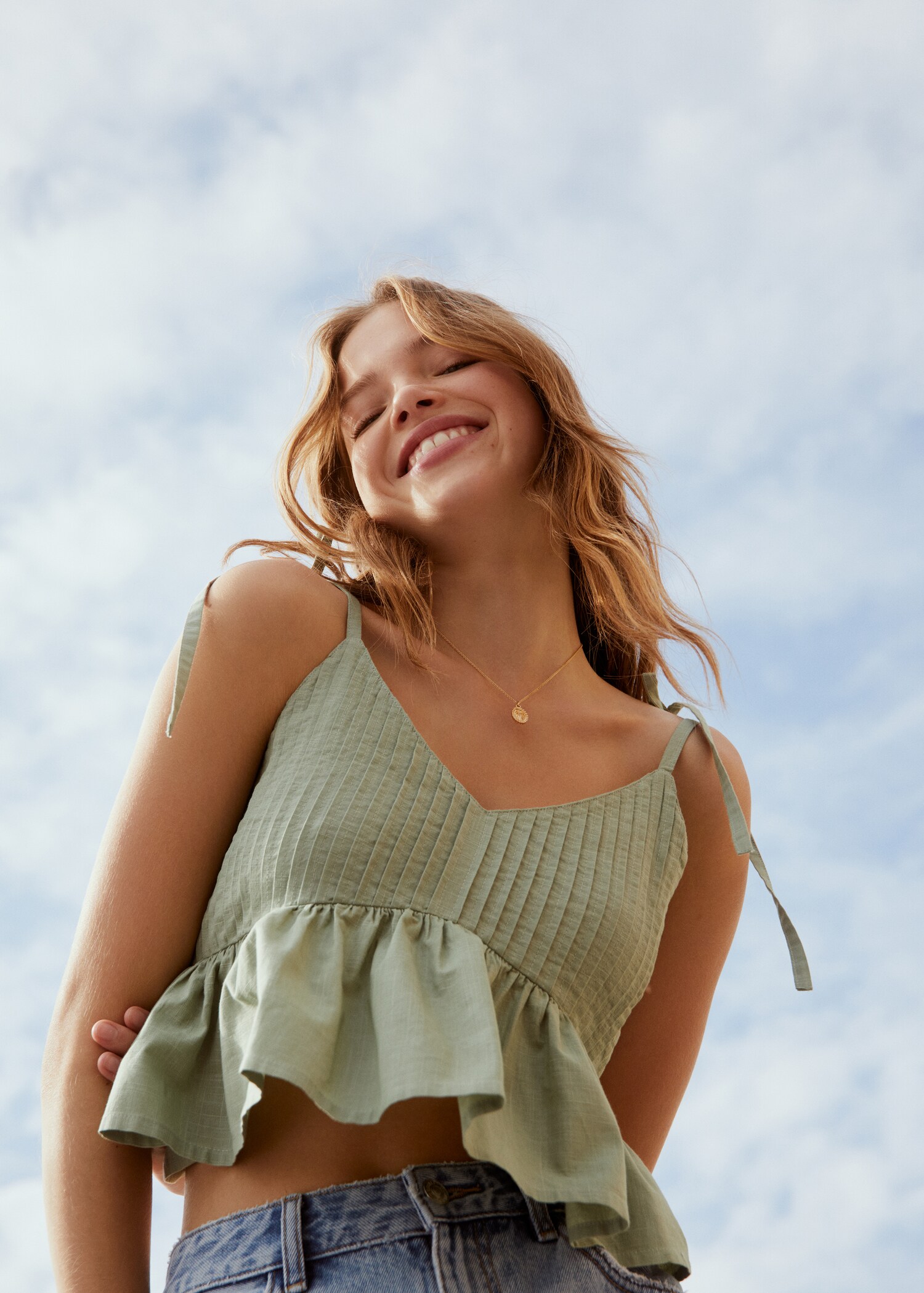 Cotton crop top - Details of the article 5
