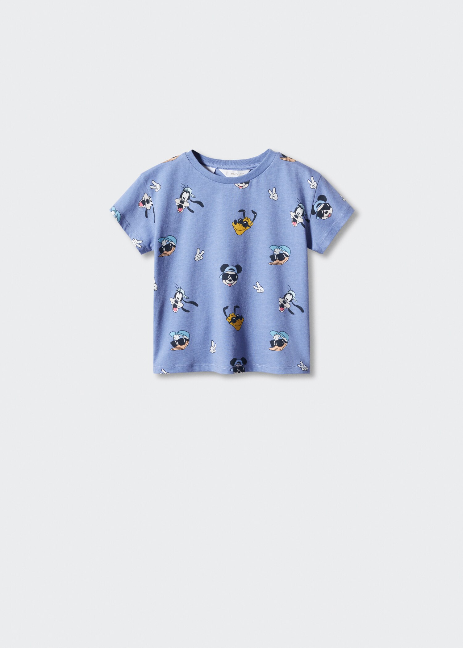 Katoenen T-shirt met print - Artikel zonder model