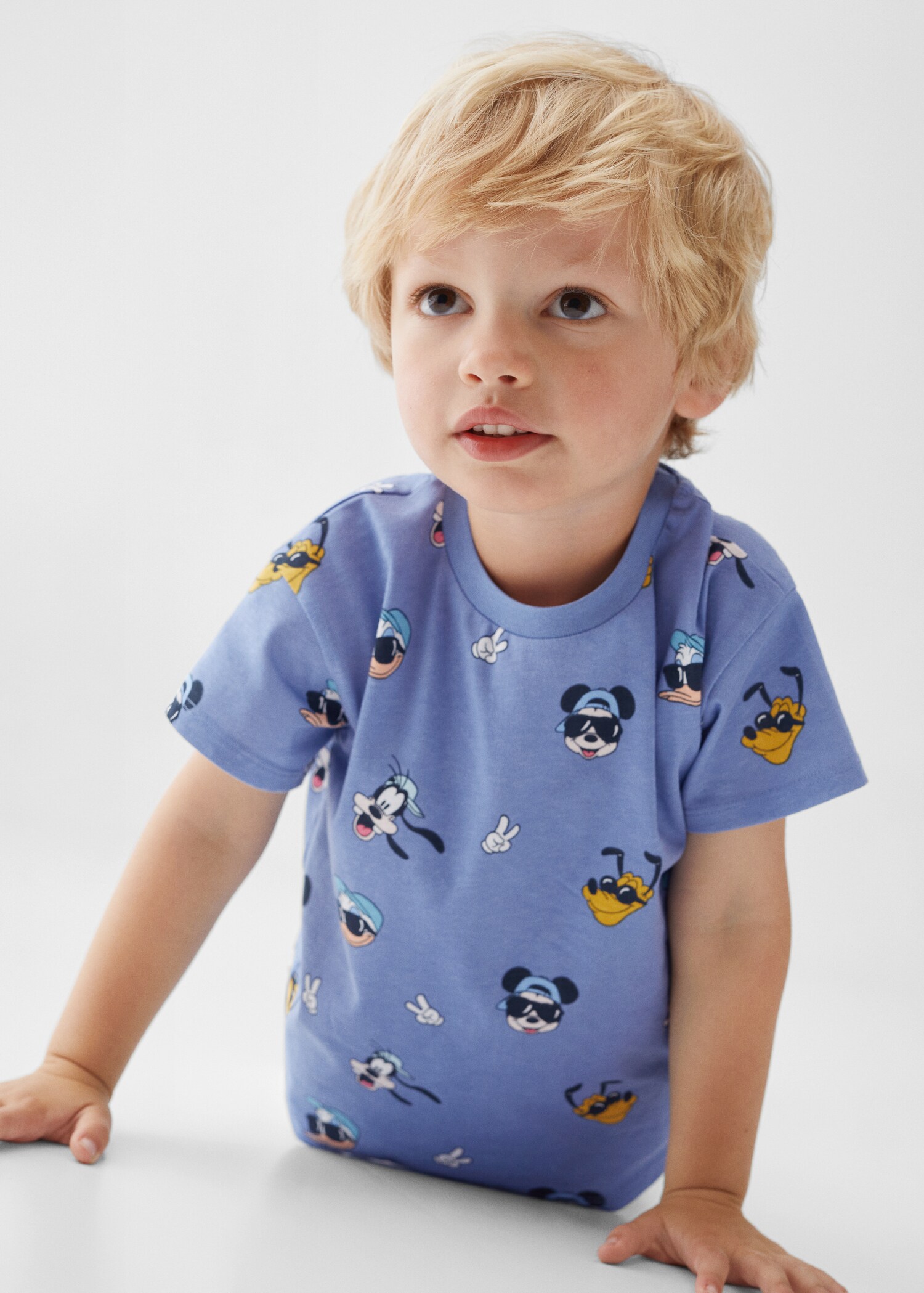 Katoenen T-shirt met print - Detail van het artikel 1