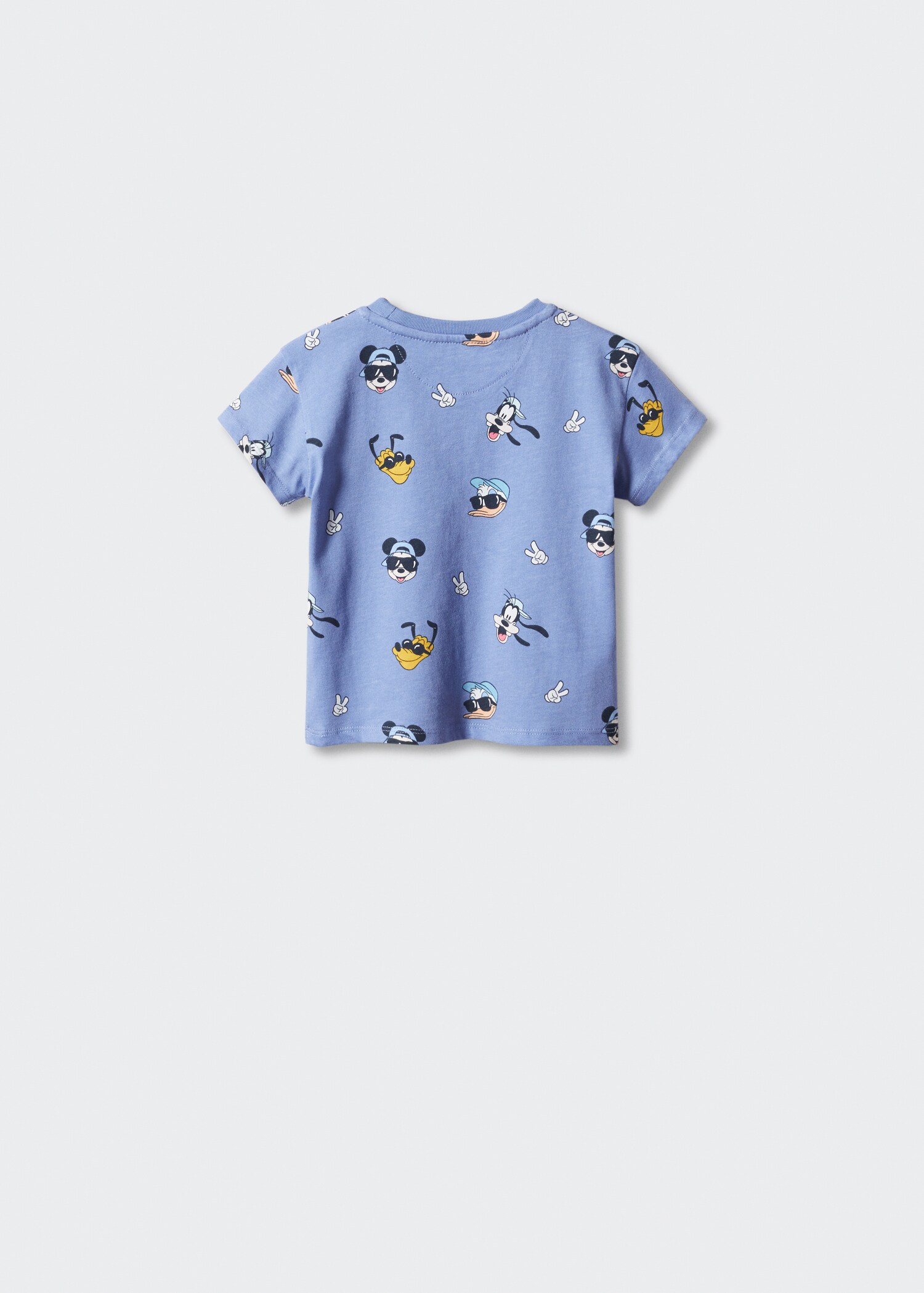 Katoenen T-shirt met print - Achterkant van het artikel