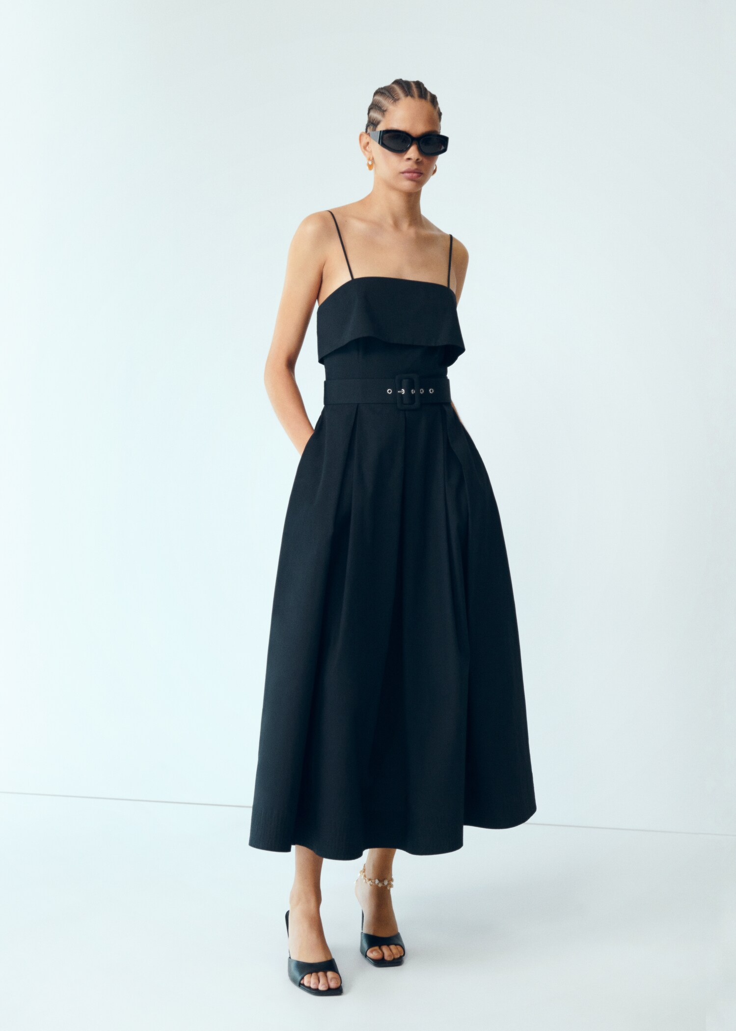 Belt long dress - Details of the article 6