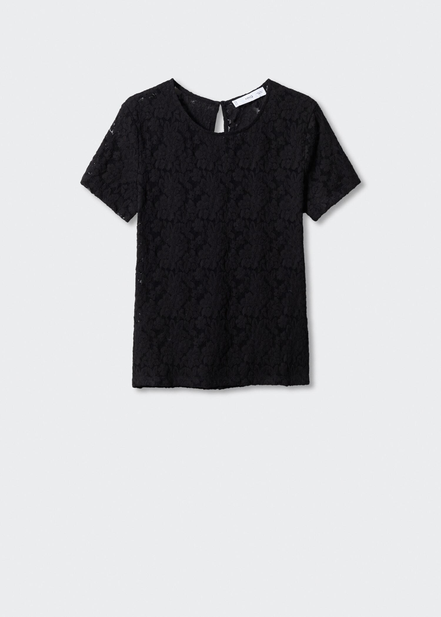 Camiseta guipur - Artículo sin modelo